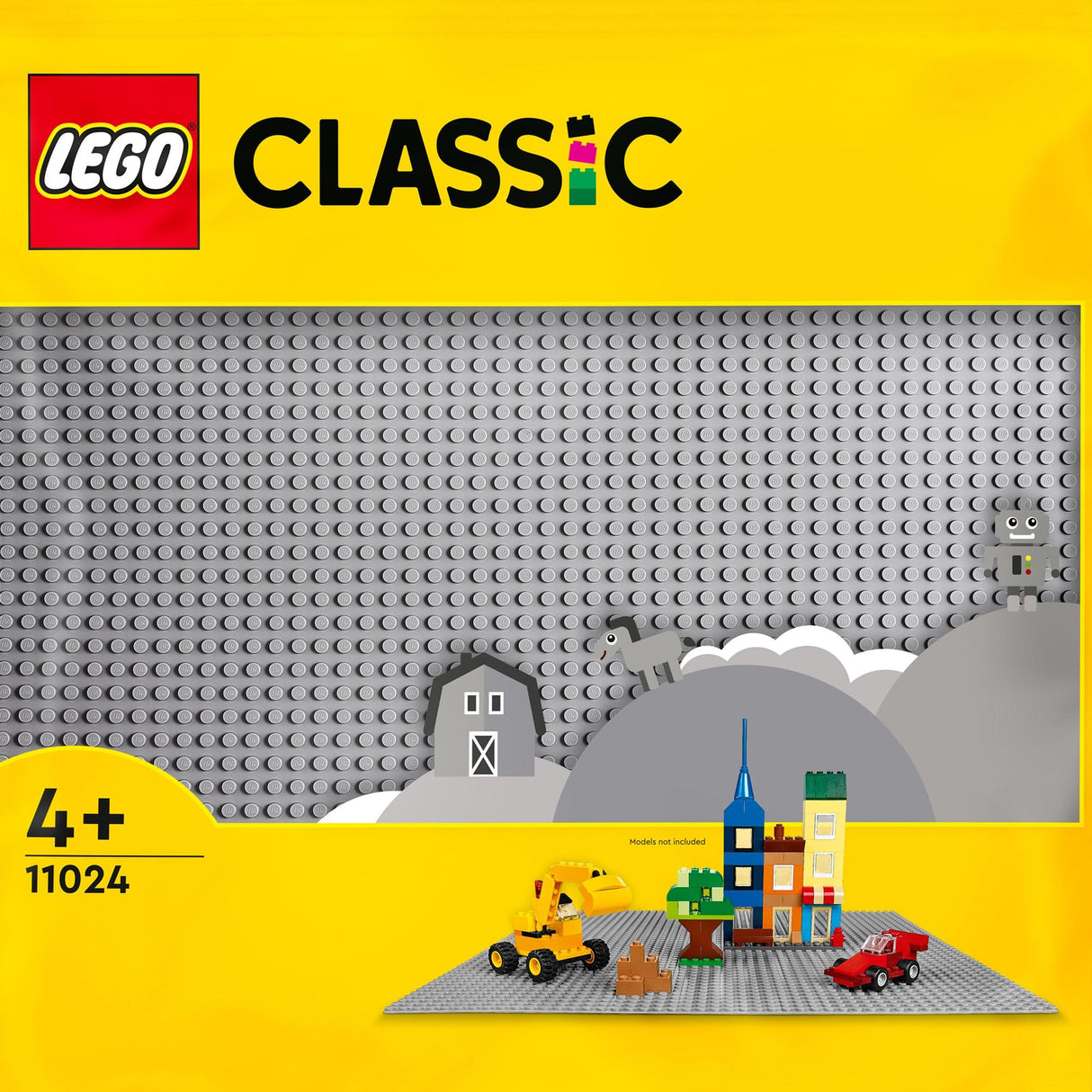 Lego® | 11024 | Graue Bauplatte