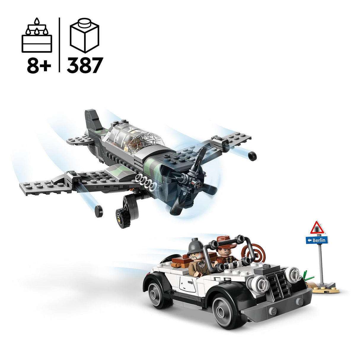 LEGO® | 77012 | Flucht vor dem Jagdflugzeug