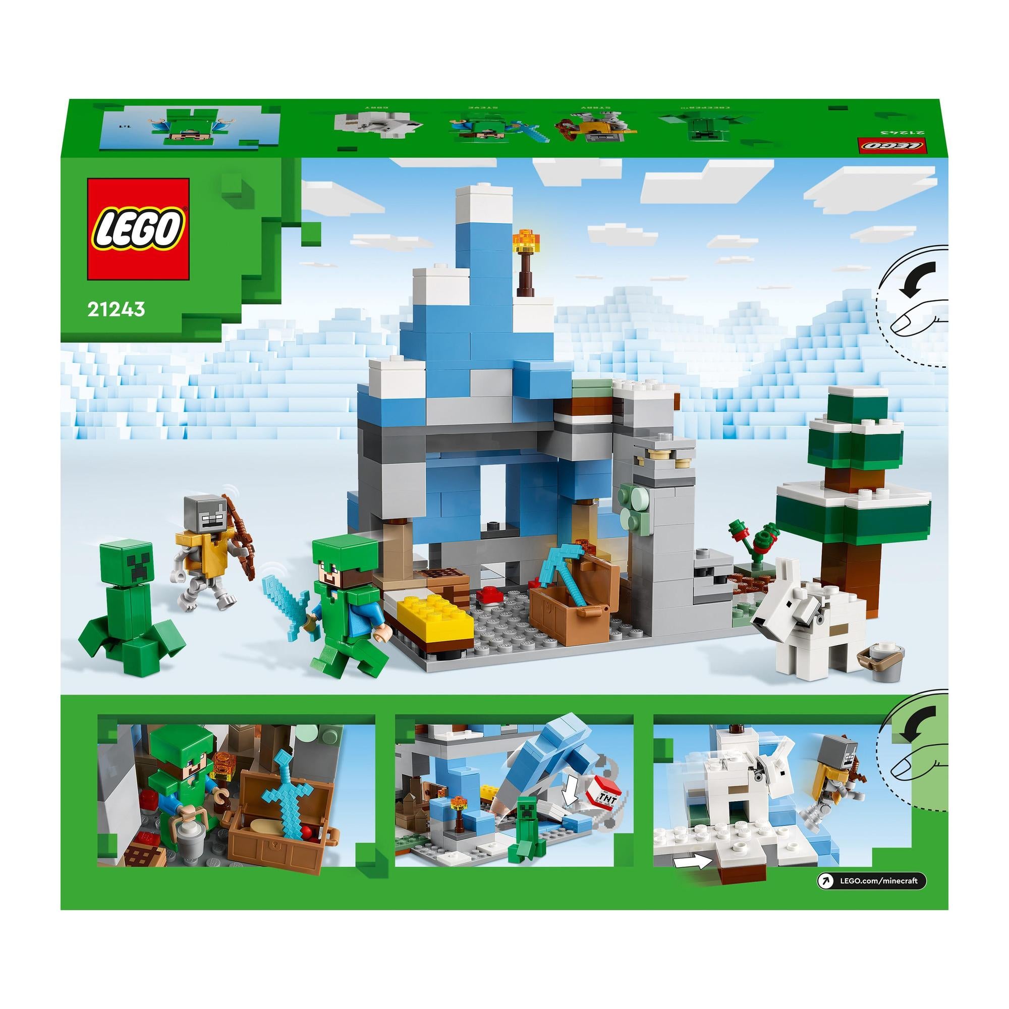 LEGO® | 21243 | Die Vereisten Gipfel