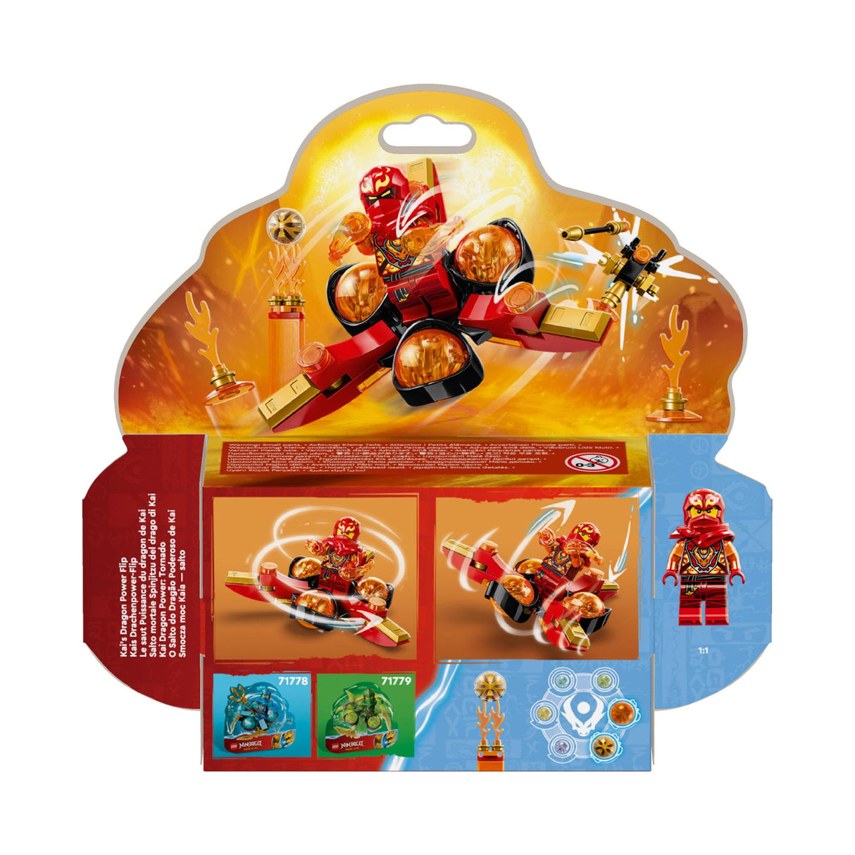 LEGO® | 71777 | Kais Drachenpower-Spinjitzu-Flip