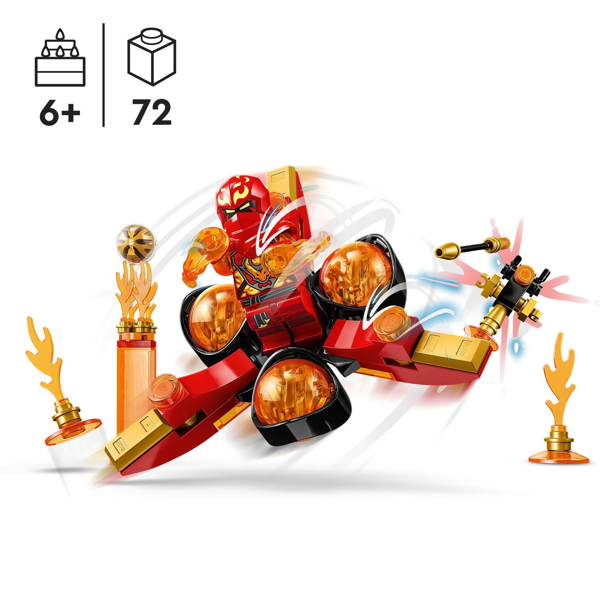LEGO® | 71777 | Kais Drachenpower-Spinjitzu-Flip