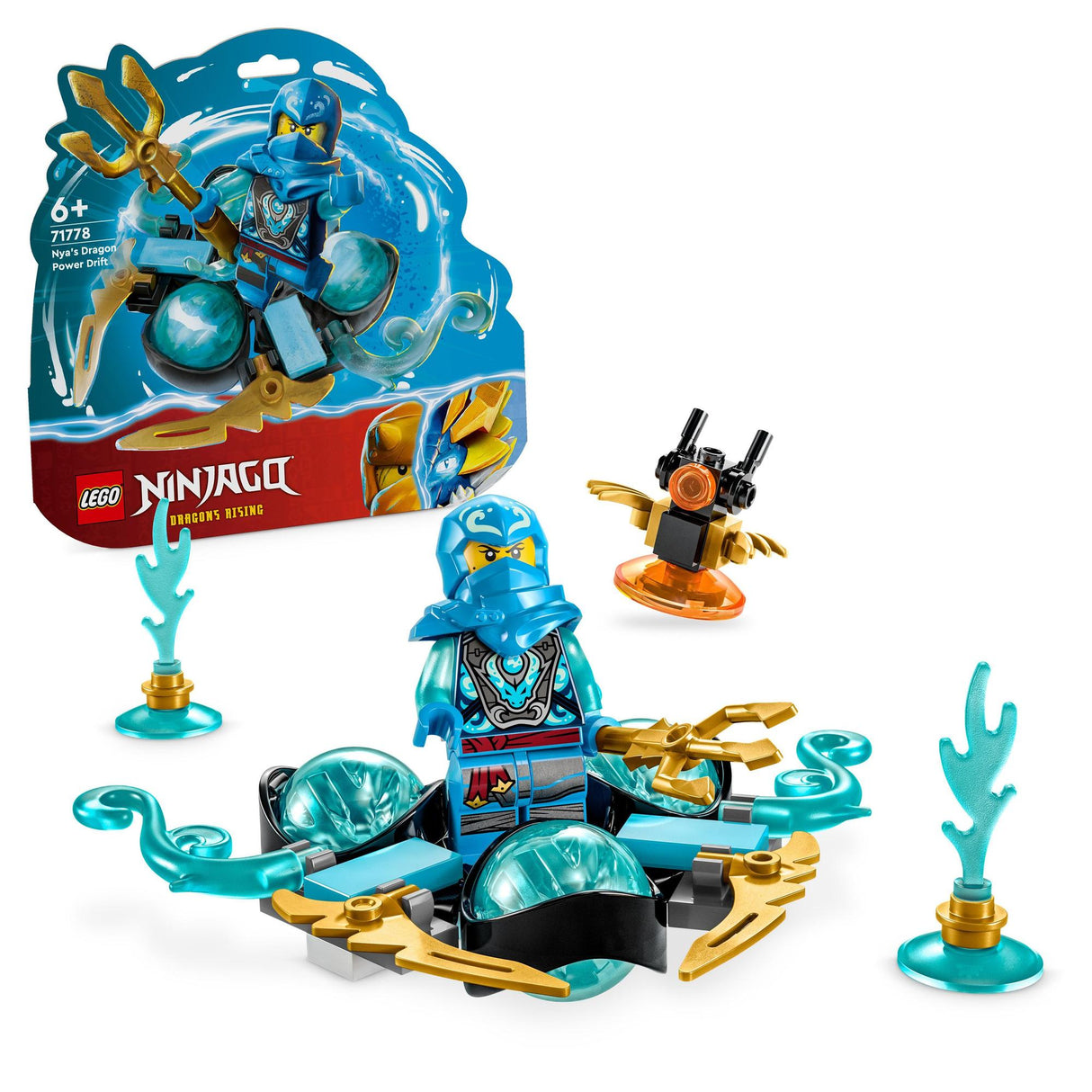 LEGO® | 71778 | Nyas Drachenpower-Spinjitzu-Drift