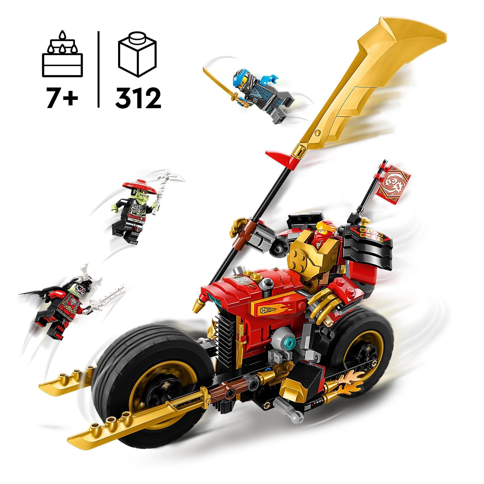 LEGO® | 71783 | Kais Mech-Bike EVO