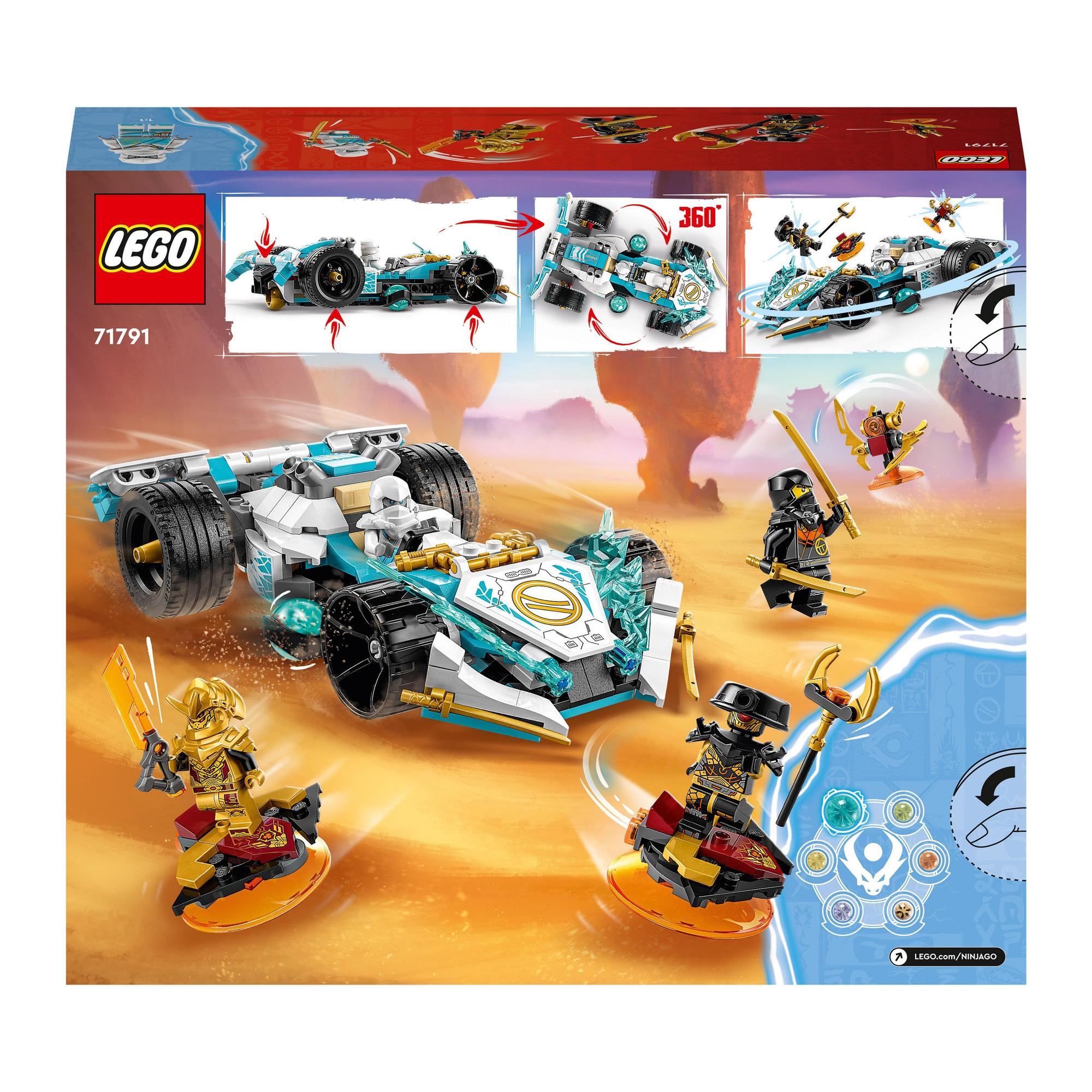 LEGO® | 71791 | Zanes Drachenpower-Spinjitzu-Rennwagen