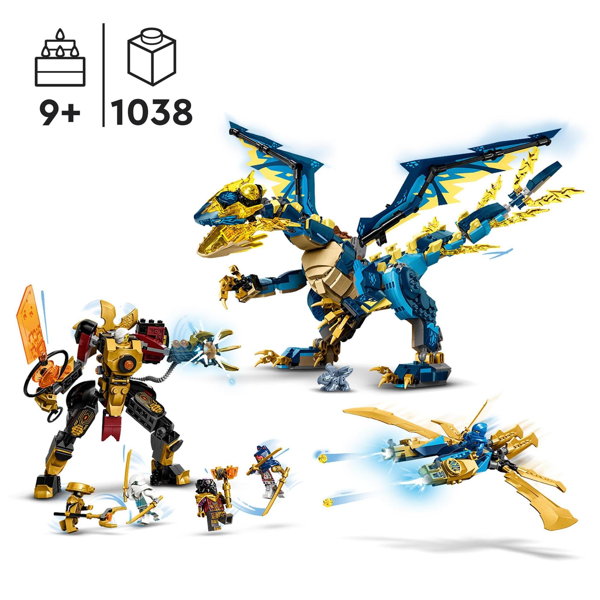 LEGO® | 71796 | Kaiserliches Mech-Duell gegen den Elementardr