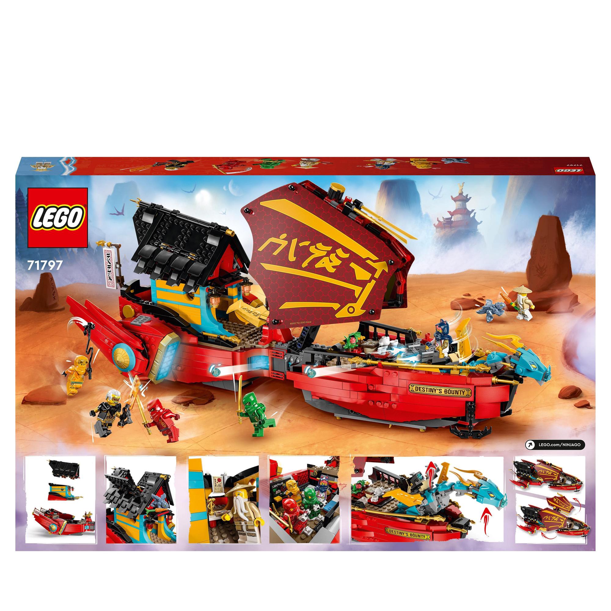 LEGO® | 71797 | Ninja-Flugsegler im Wettlauf mit der Zeit