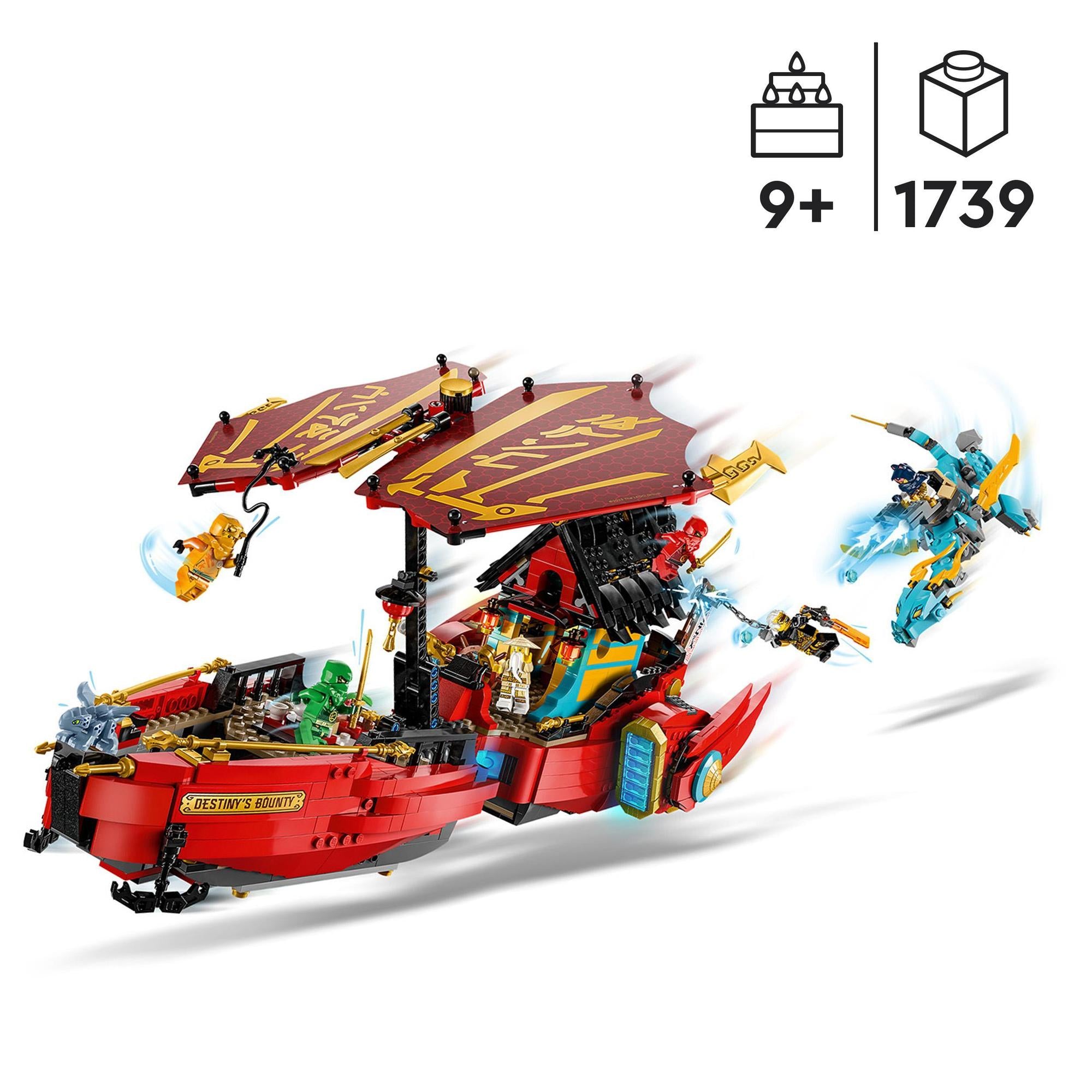 LEGO® | 71797 | Ninja-Flugsegler im Wettlauf mit der Zeit