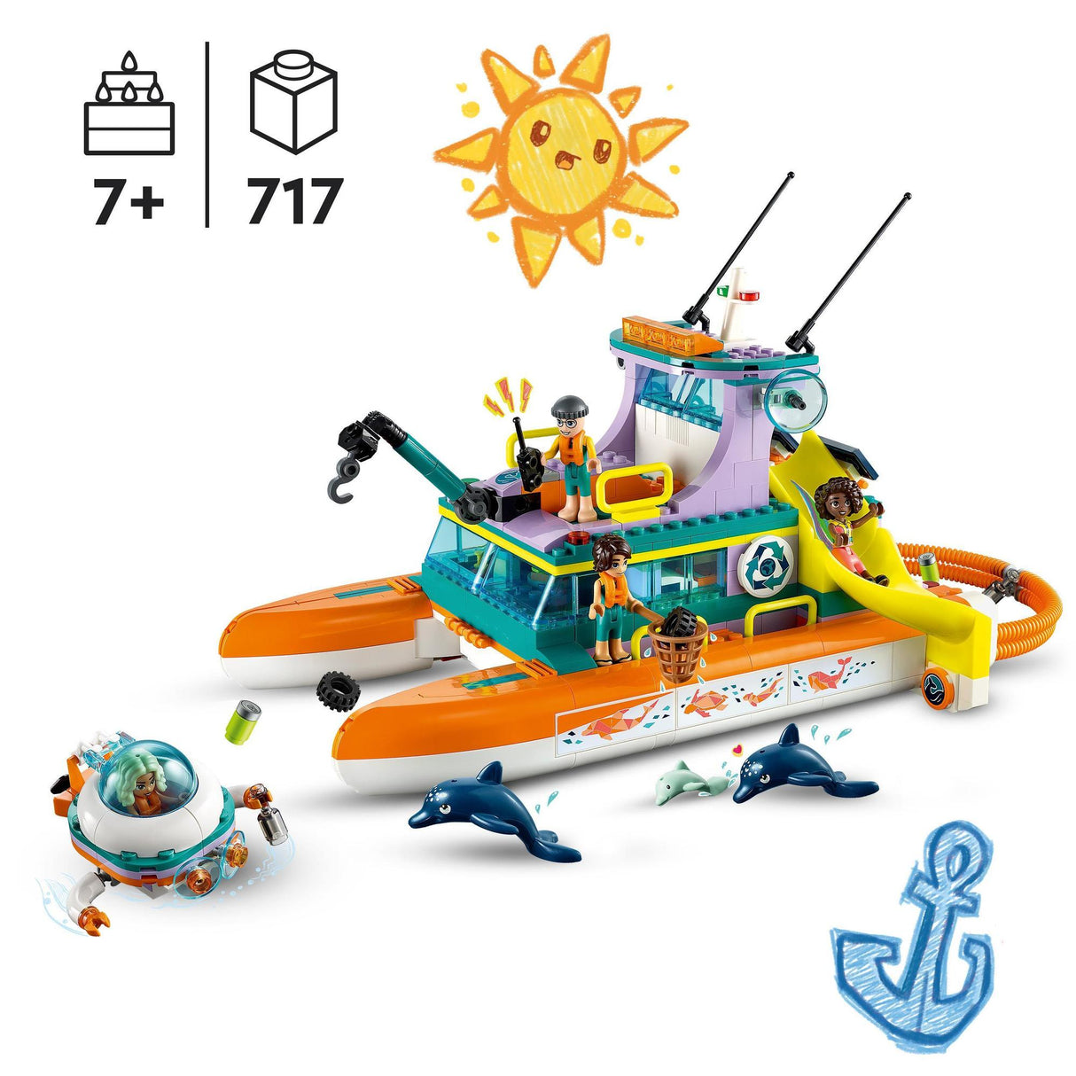 LEGO® | 41734 | Seerettungsboot