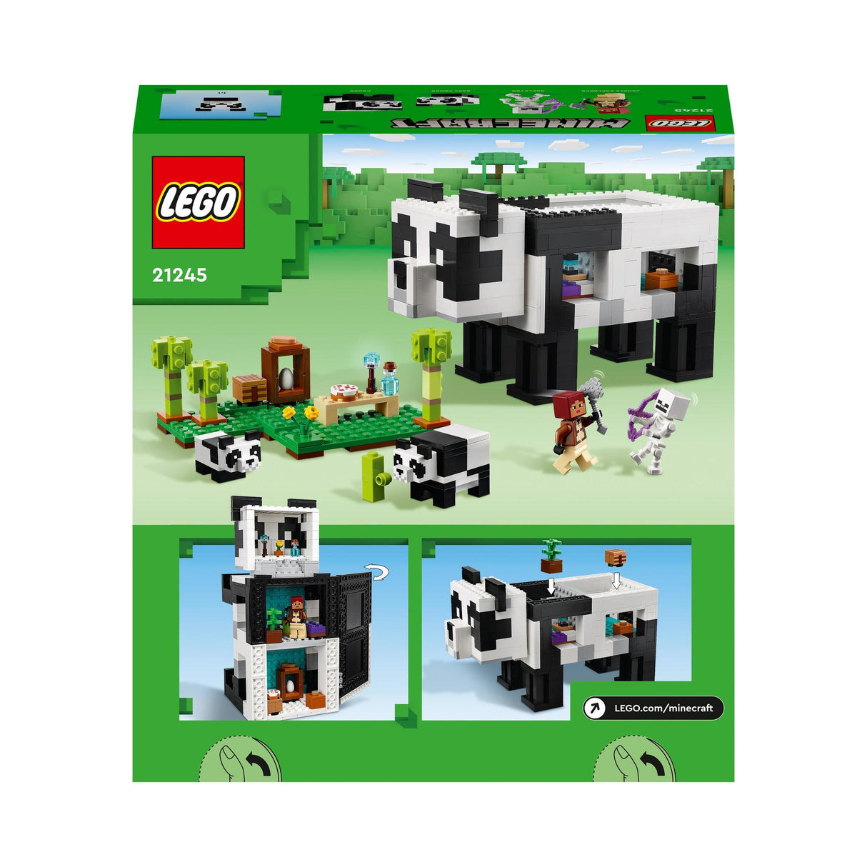 LEGO® | 21245 | Das Pandahaus