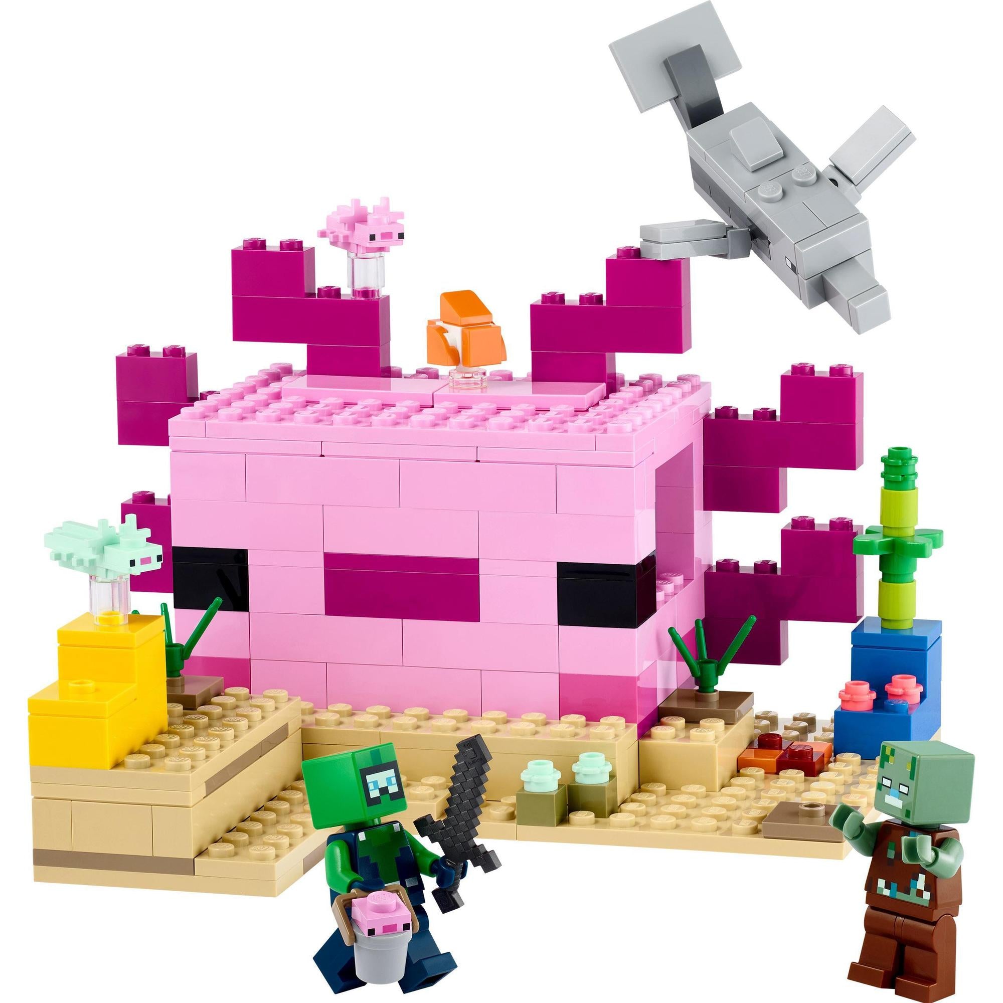 LEGO® | 21247 | Das Axolotl-Haus