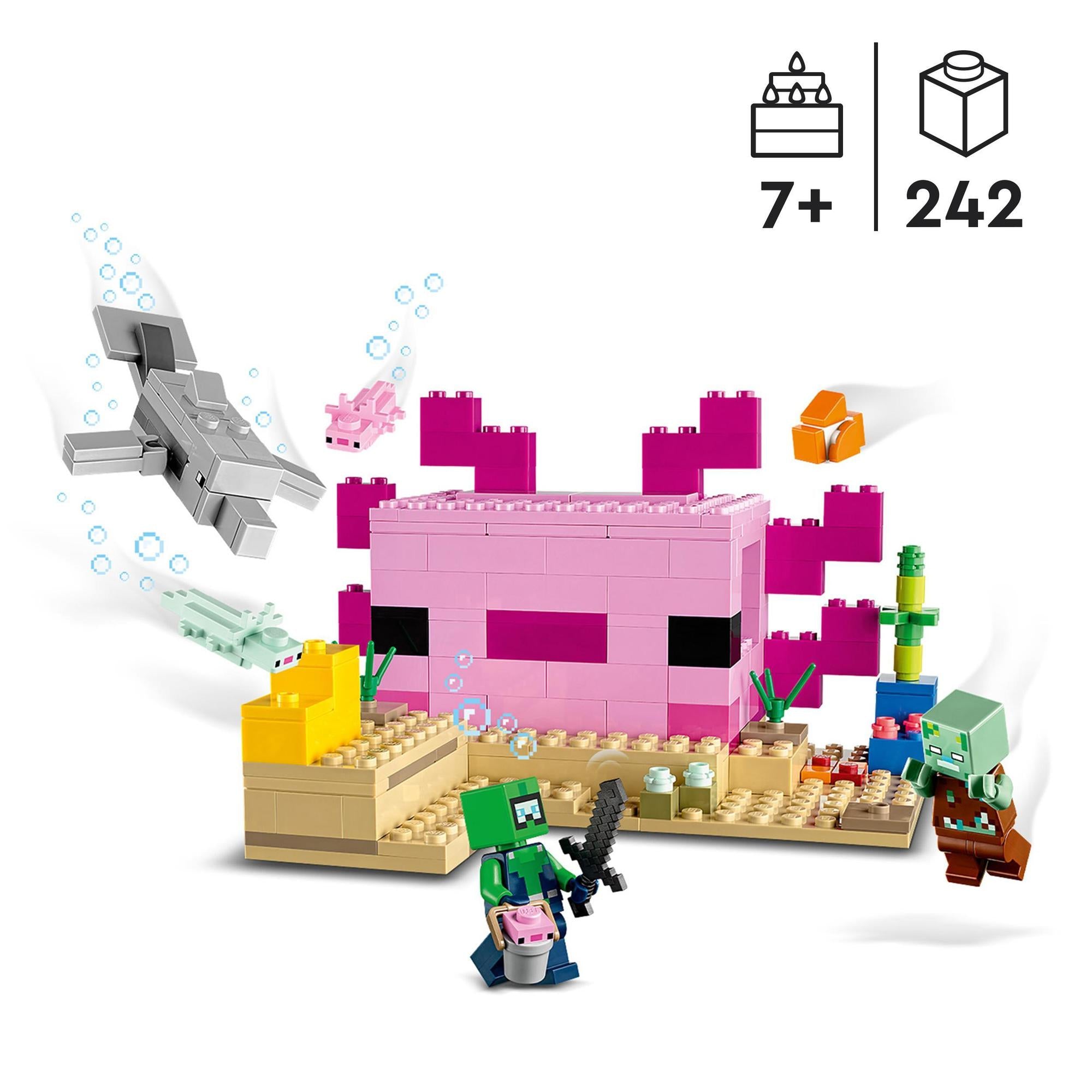 LEGO® | 21247 | Das Axolotl-Haus