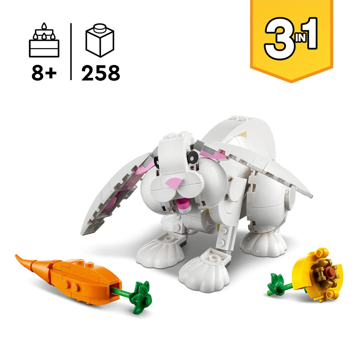 LEGO® | 31133 | Weißer Hase
