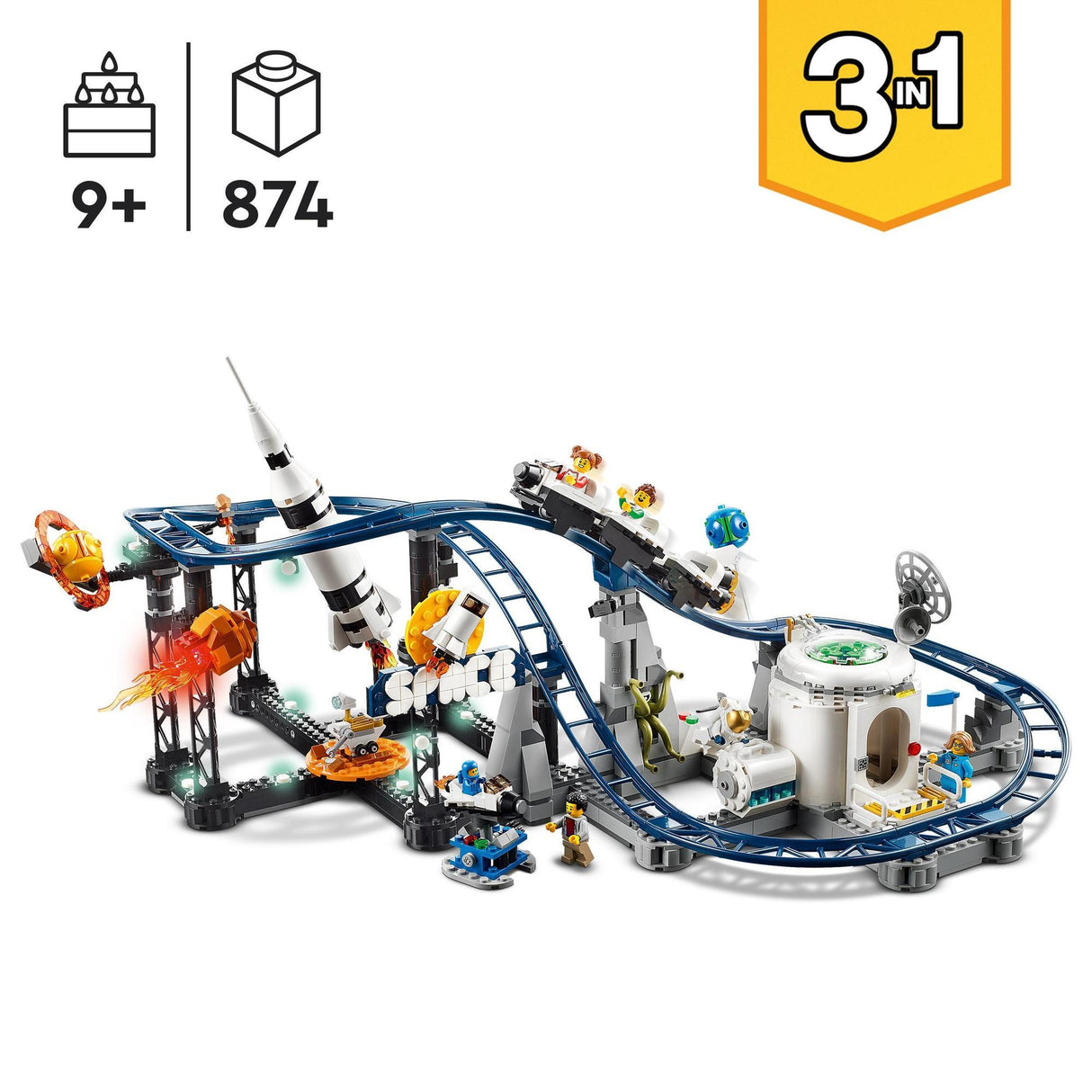 LEGO® | 31142 | Weltraum-Achterbahn