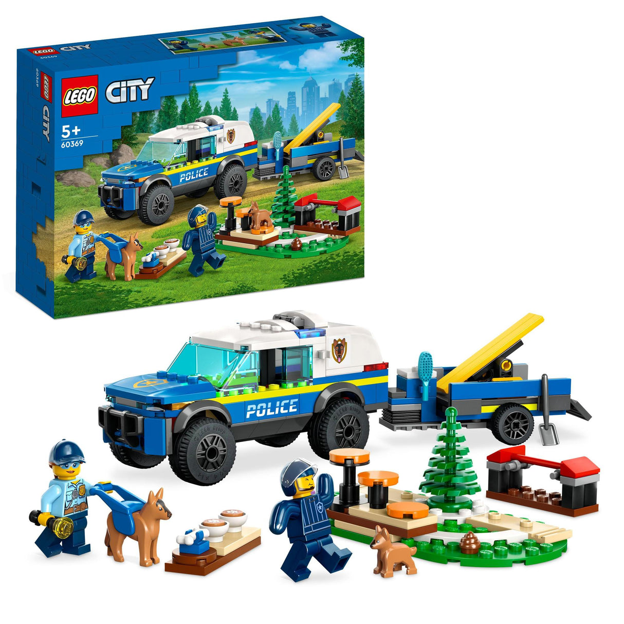 LEGO® | 60369 | Mobiles Polizeihunde-Training