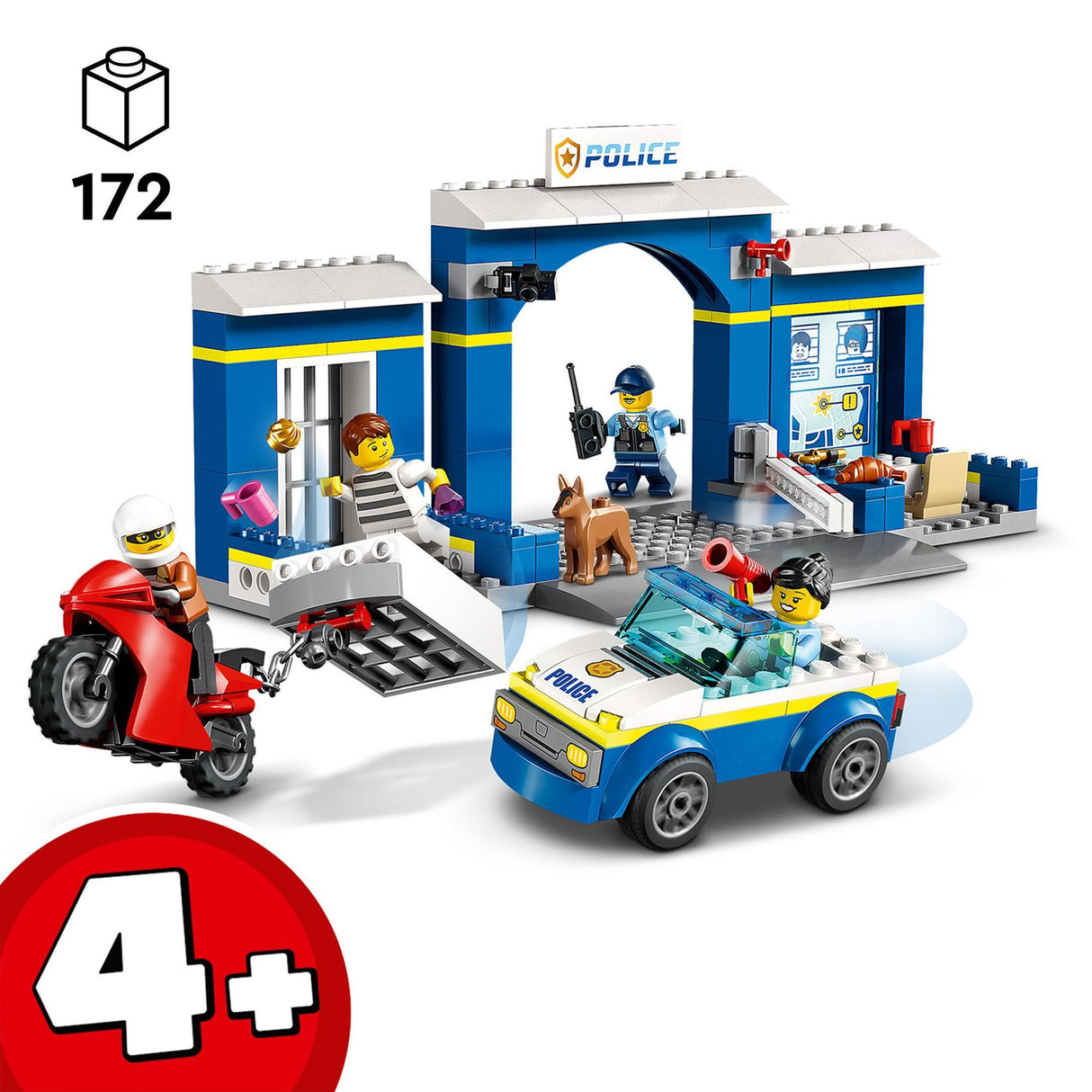 LEGO® | 60370 | Ausbruch aus der Polizeistation