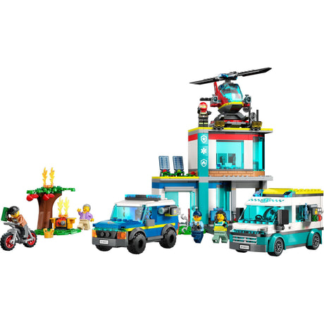 LEGO® | 60371 | Hauptquartier der Rettungsfahrzeuge