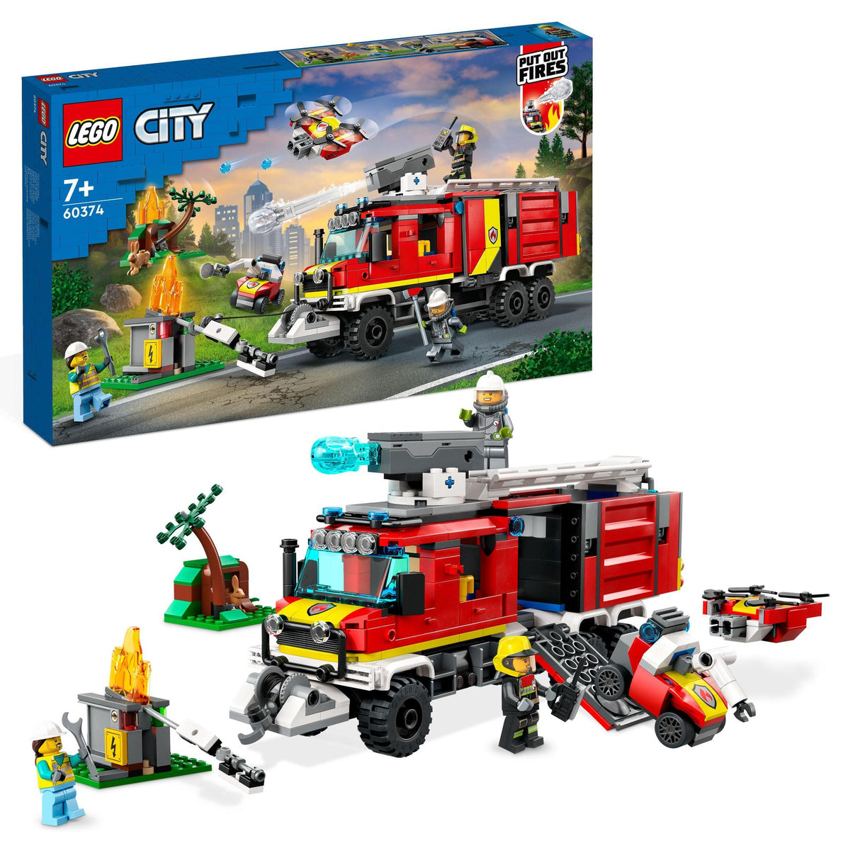 LEGO® | 60374 | Einsatzleitwagen der Feuerwehr