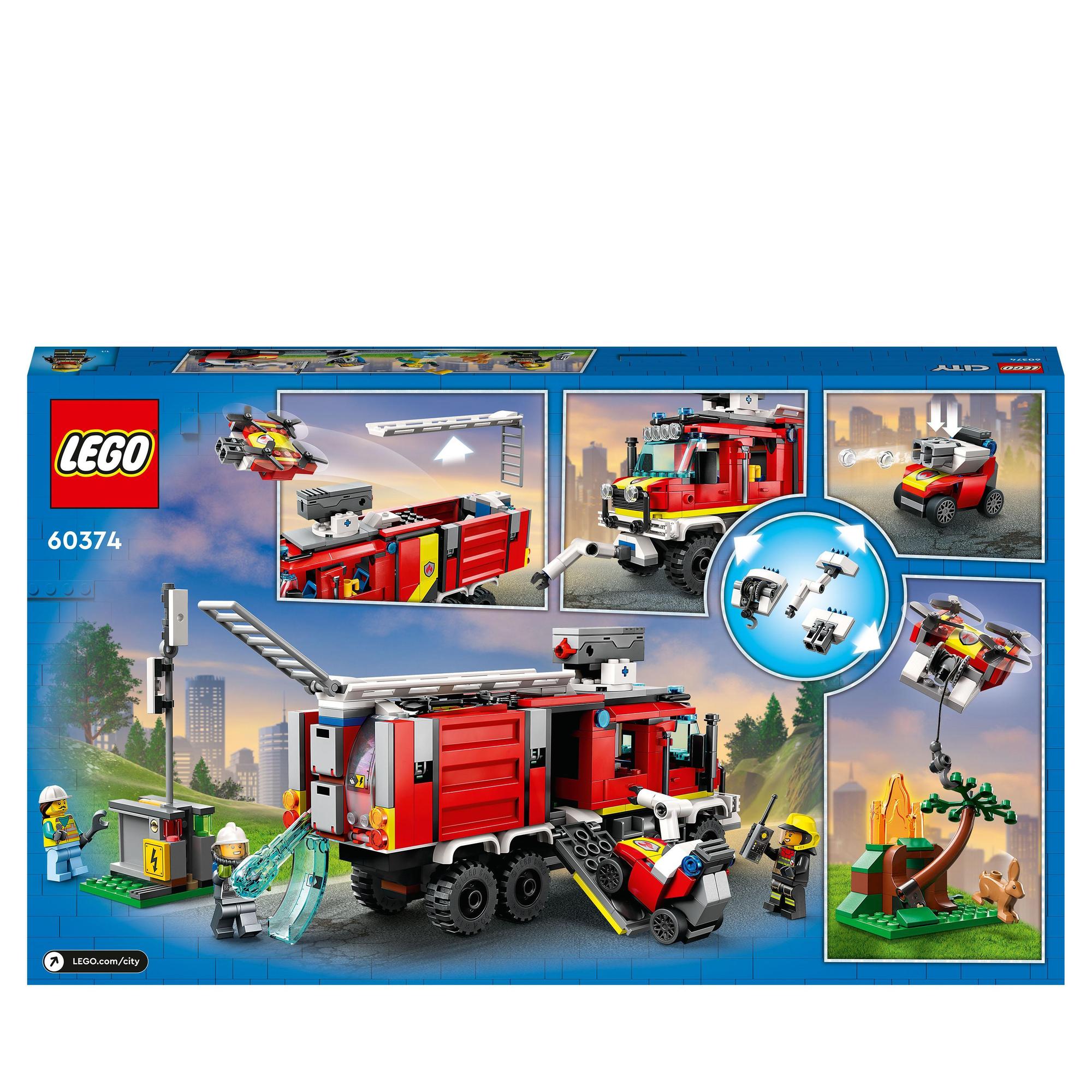 LEGO® | 60374 | Einsatzleitwagen der Feuerwehr