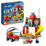 LEGO® | 60375 | Feuerwehrstation und Löschauto