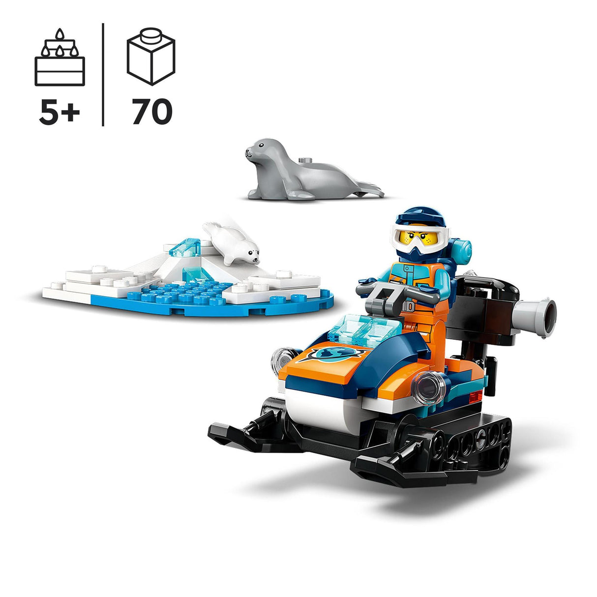 LEGO® | 60376 | Arktis-Schneemobil