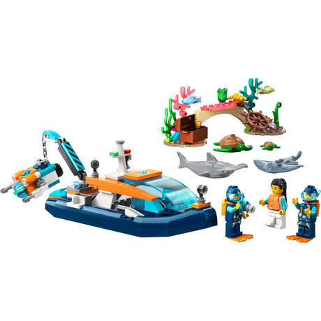 LEGO® | 60377 | Meeresforscher-Boot