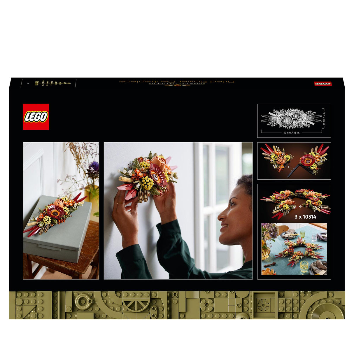 LEGO® | 10314 | Trockenblumengesteck