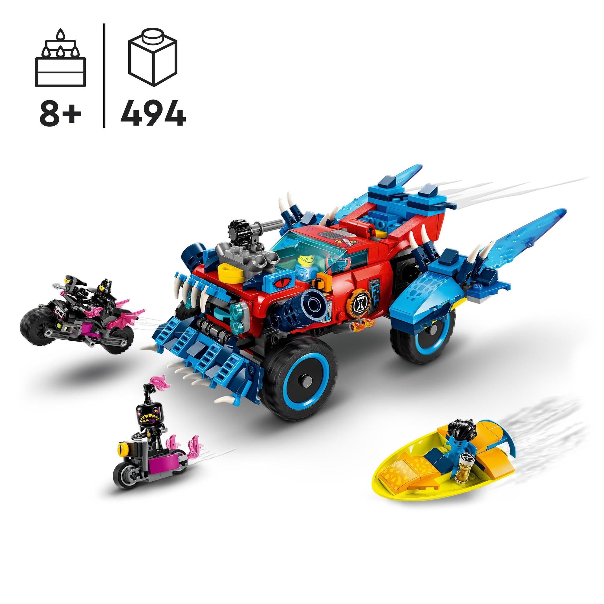 LEGO® | 71458 | Krokodilauto