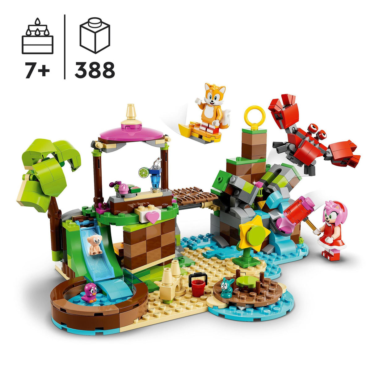 LEGO® | 76992 | Amys Tierrettungsinsel