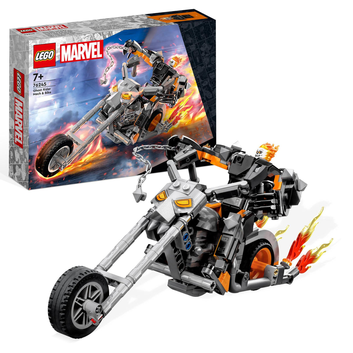 LEGO® | 76245 | Ghost Rider mit Mech & Bike