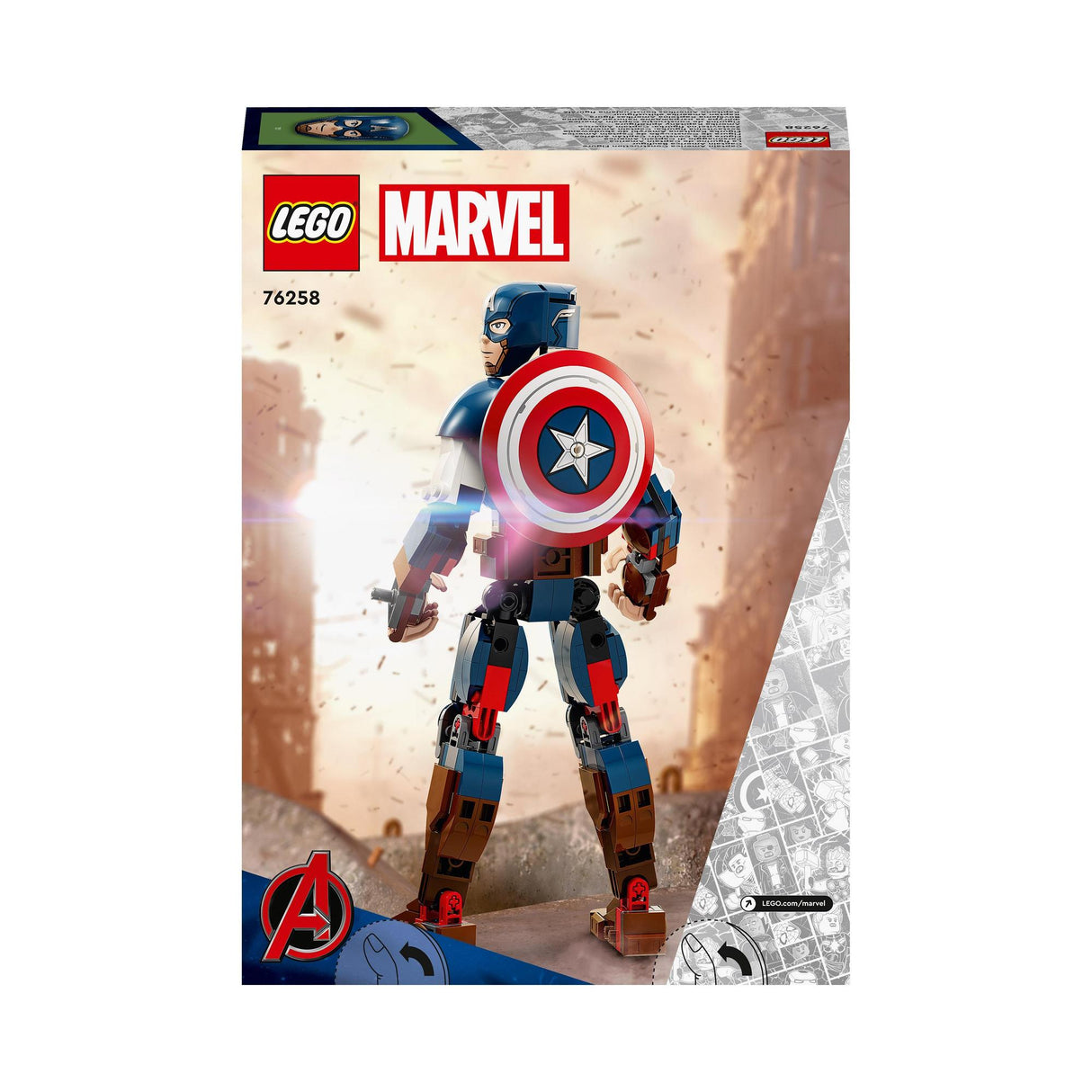 LEGO® | 76258 | Captain America Baufigur