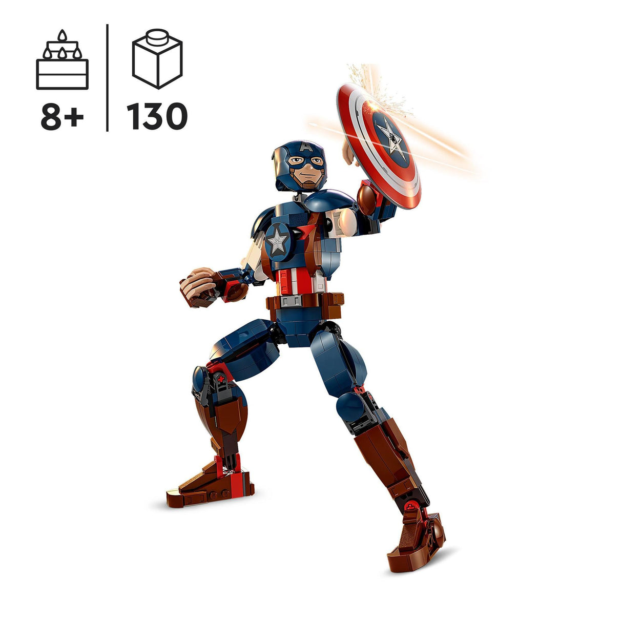LEGO® | 76258 | Captain America Baufigur