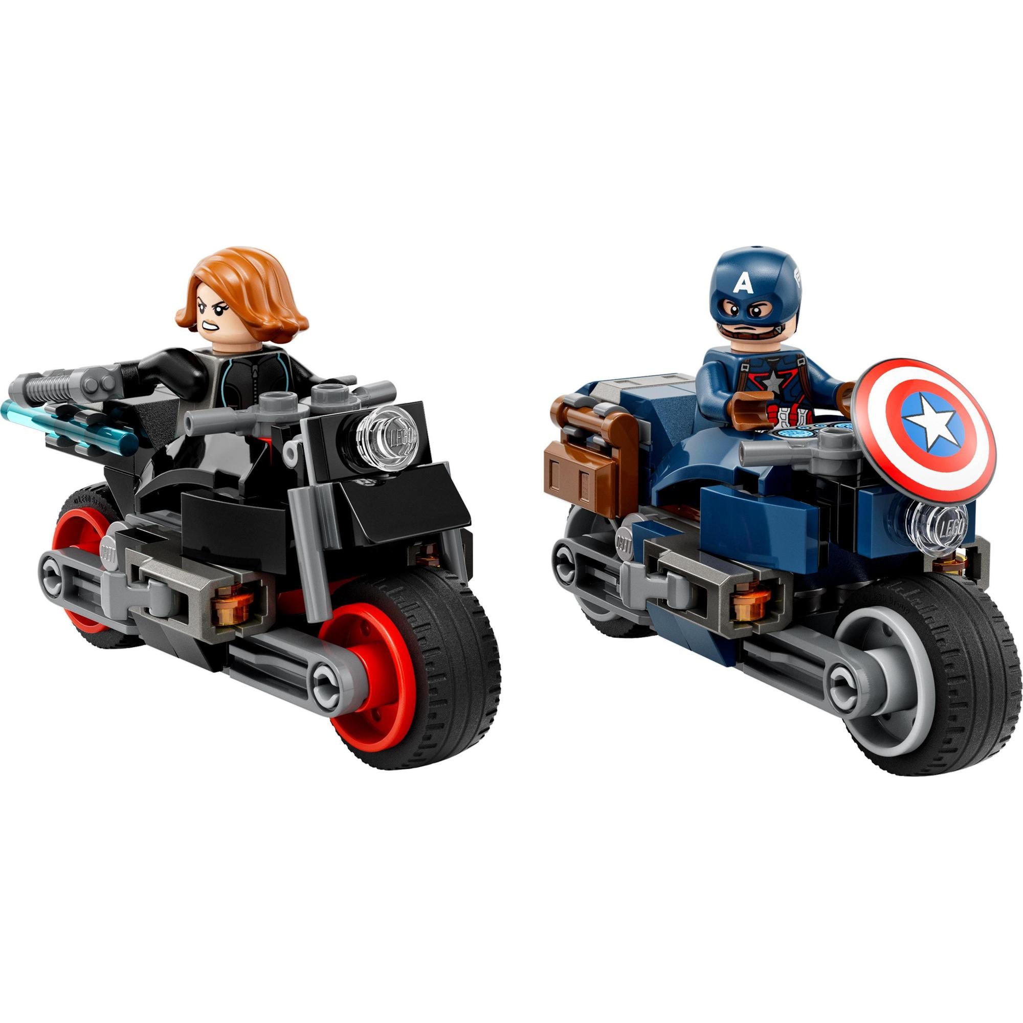 LEGO® | 76260 | Black Widows & Captain Americas Motorräder