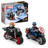 LEGO® | 76260 | Black Widows & Captain Americas Motorräder