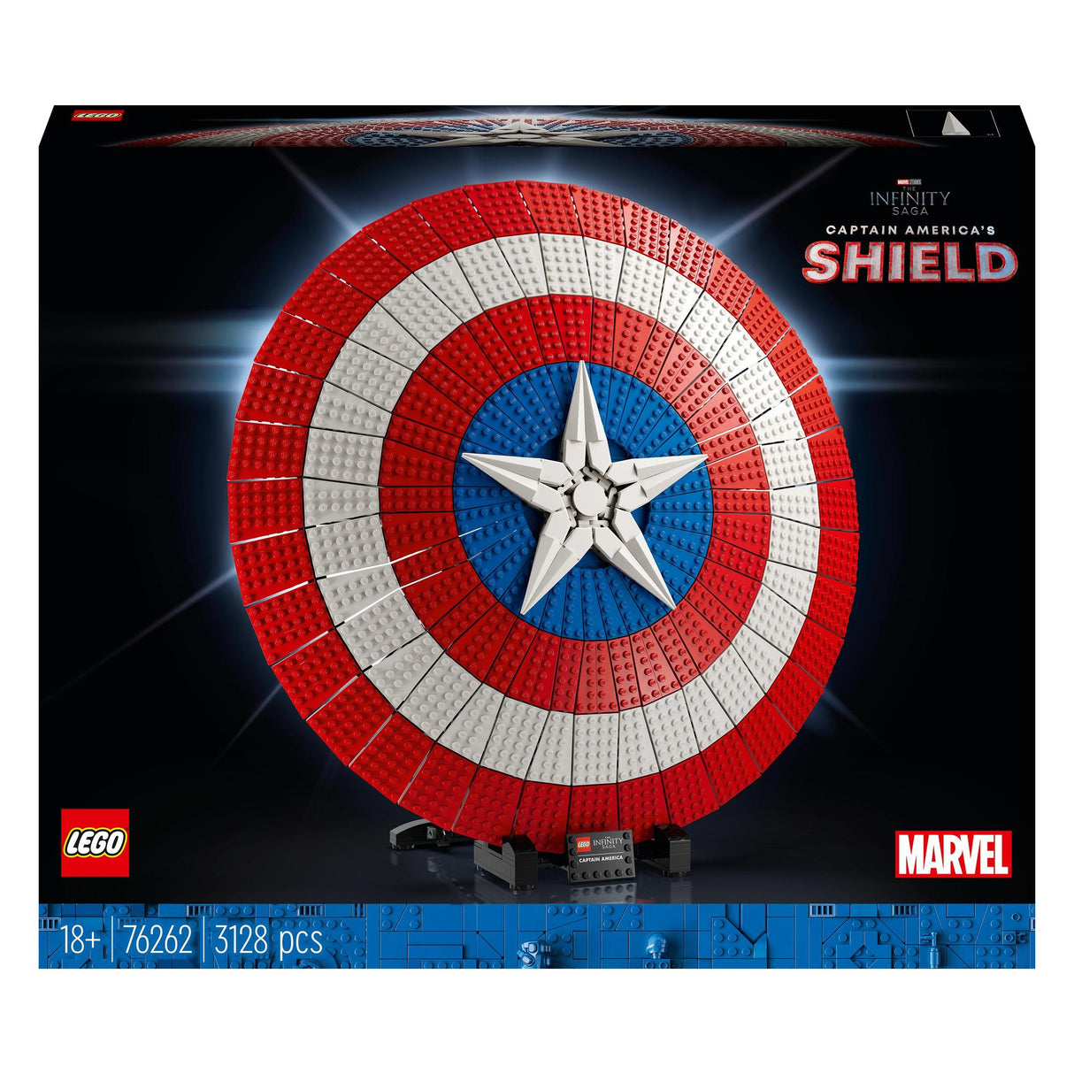LEGO® | 76262 | Captain Americas Schild