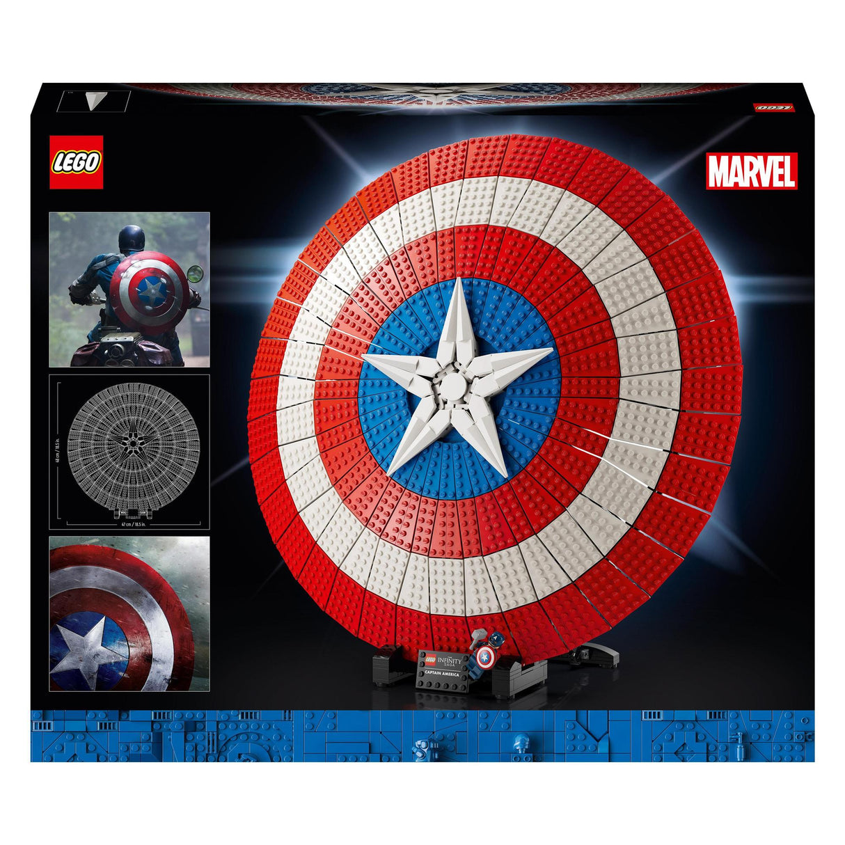 LEGO® | 76262 | Captain Americas Schild