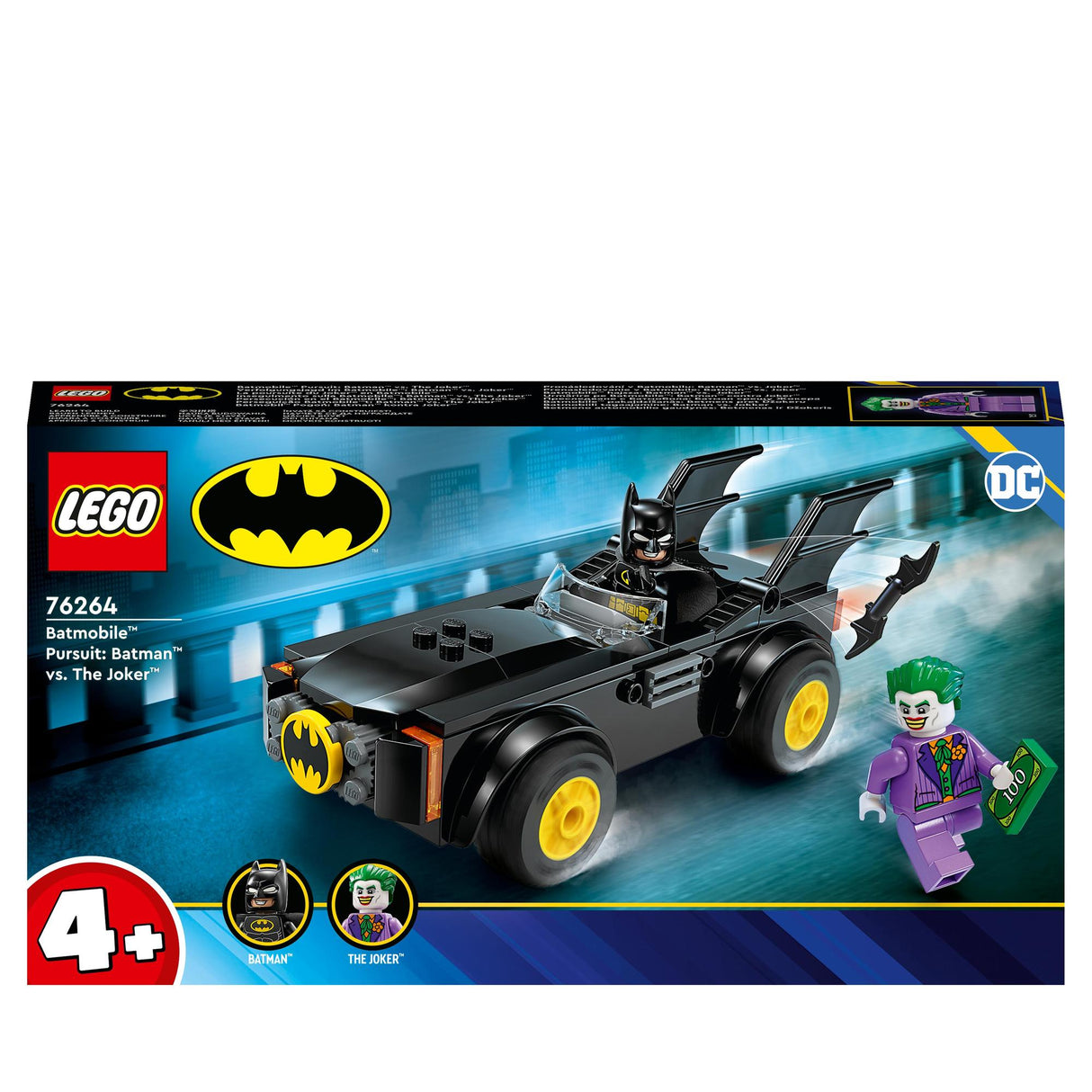 LEGO® | 76264 | Verfolgungsjagd im Batmobile: Batman vs. Joke