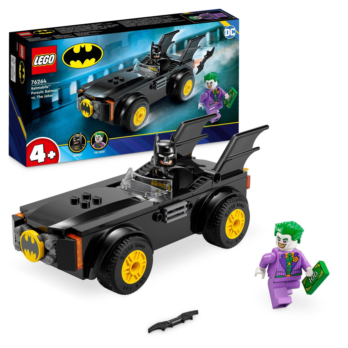 LEGO® | 76264 | Verfolgungsjagd im Batmobile: Batman vs. Joke
