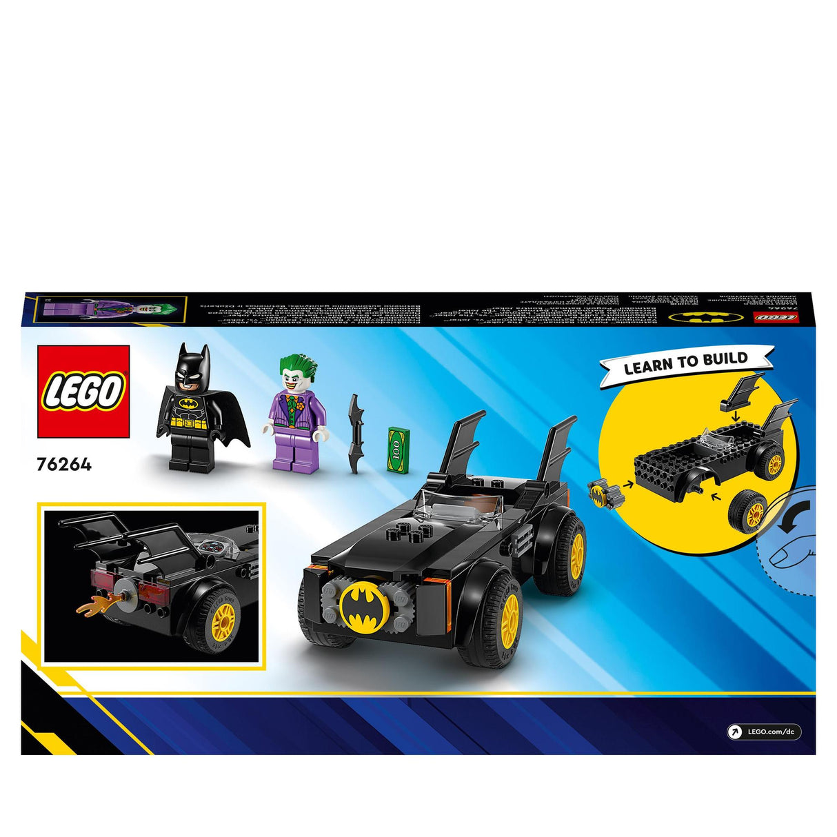 LEGO® | 76264 | Verfolgungsjagd im Batmobile: Batman vs. Joke