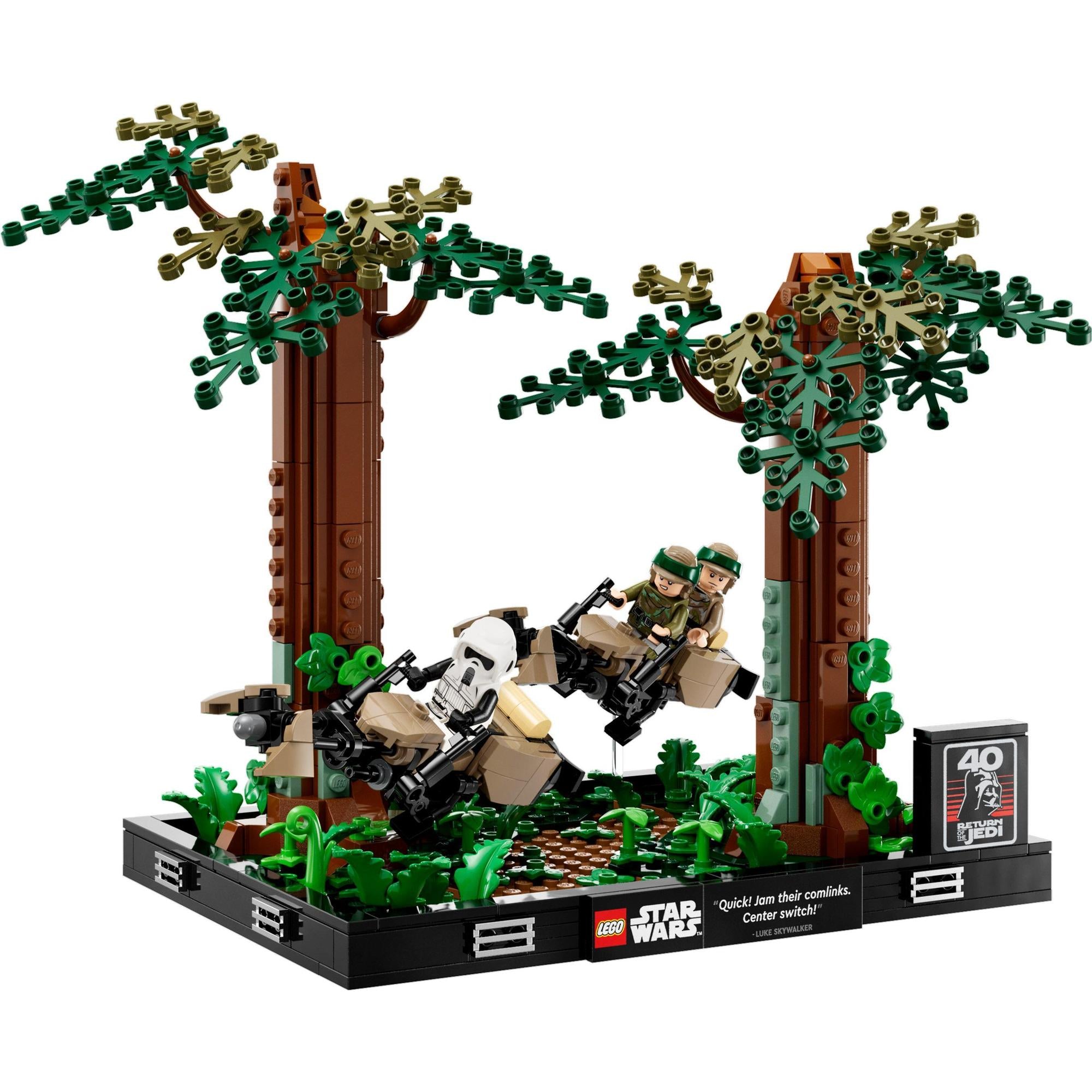 LEGO® | 75353 | Verfolgungsjagd auf Endor – Diorama