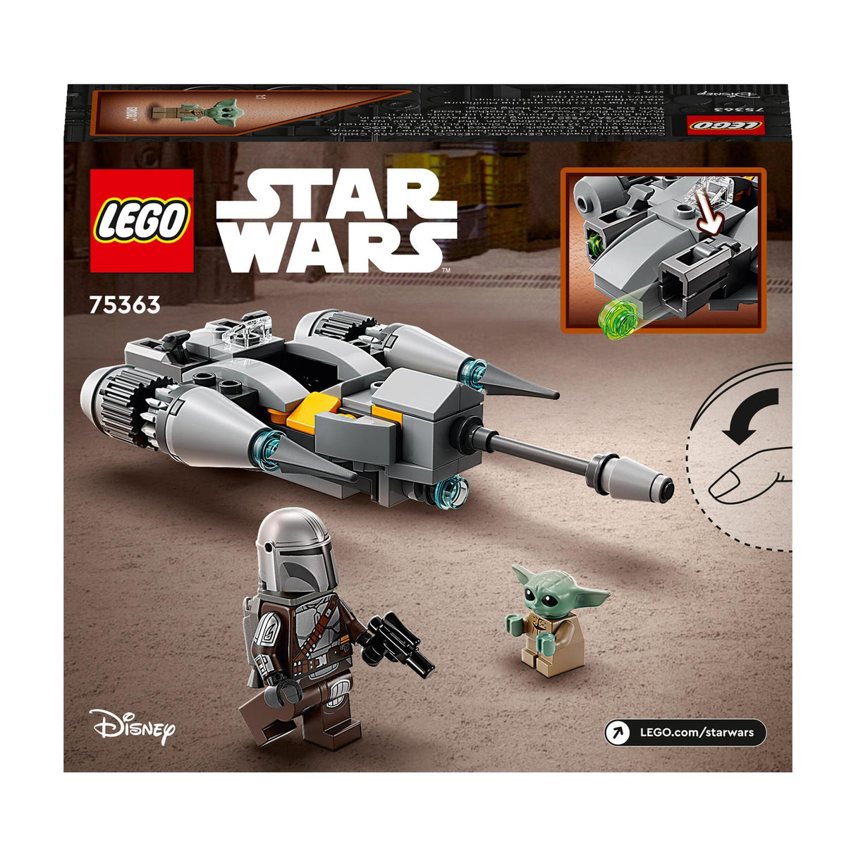 LEGO® | 75363 | N-1 Starfighter des Mandalorianers – Microfig