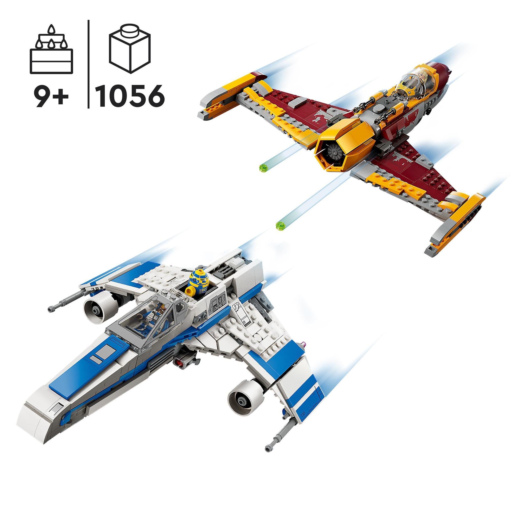 LEGO® | 75364 | New Republic E-Wing vs. Shin Hatis Starfighte