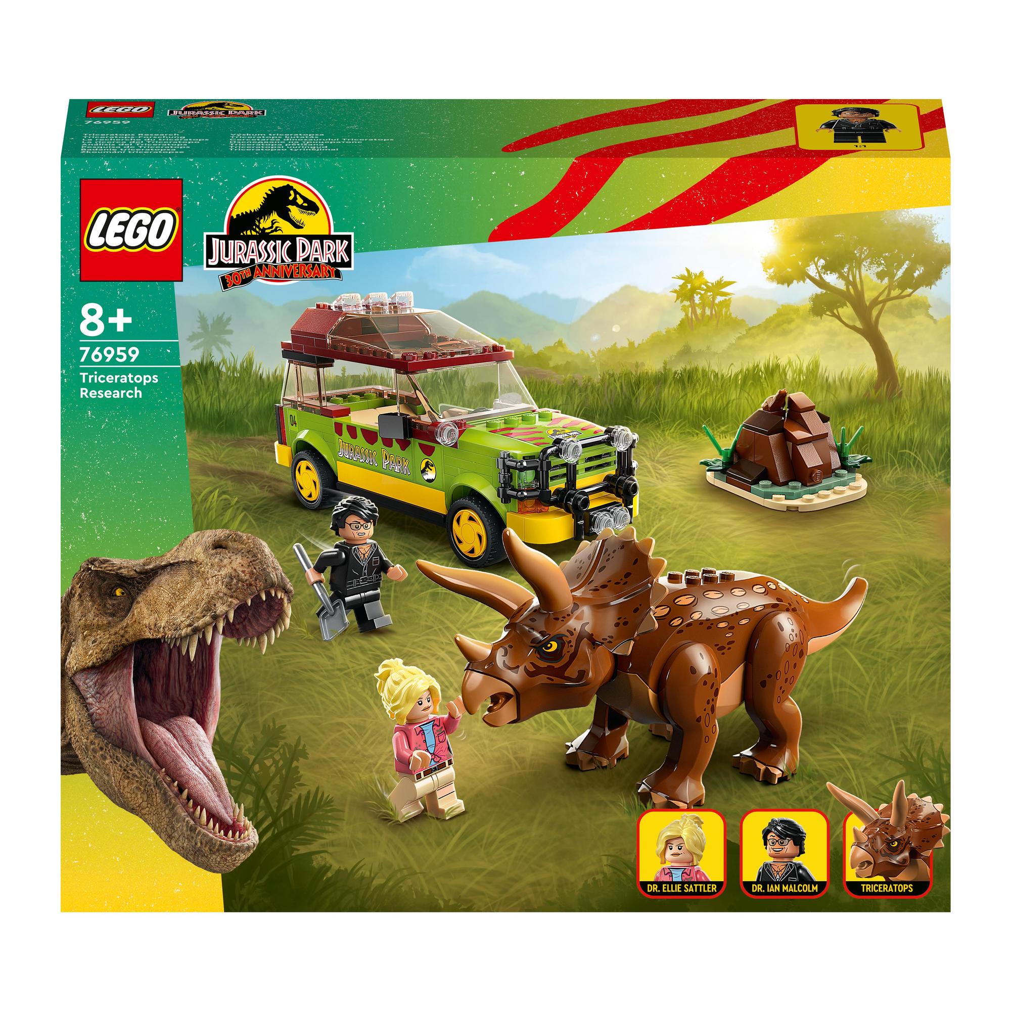 LEGO® | 76959 | Triceratops-Forschung