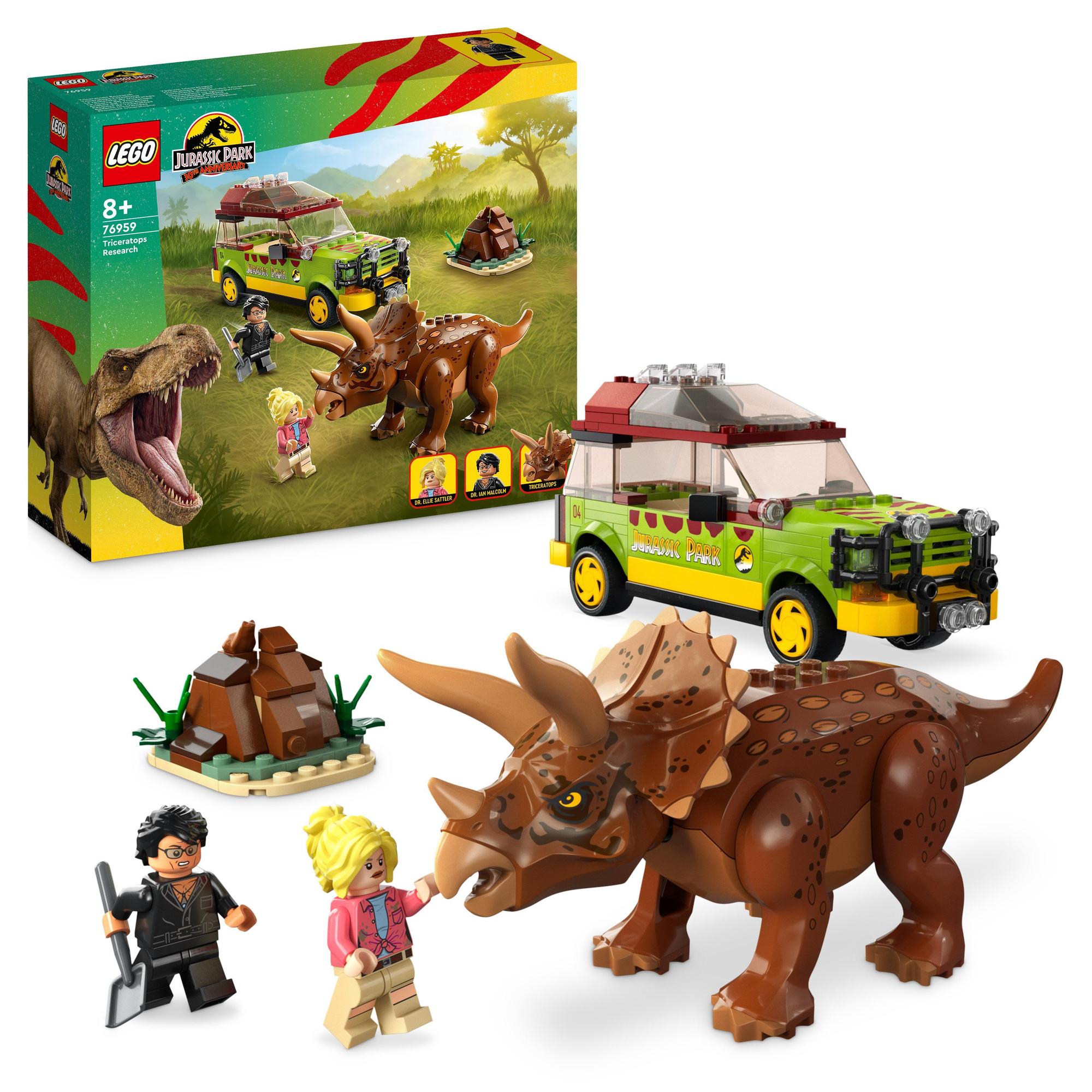 LEGO® | 76959 | Triceratops-Forschung