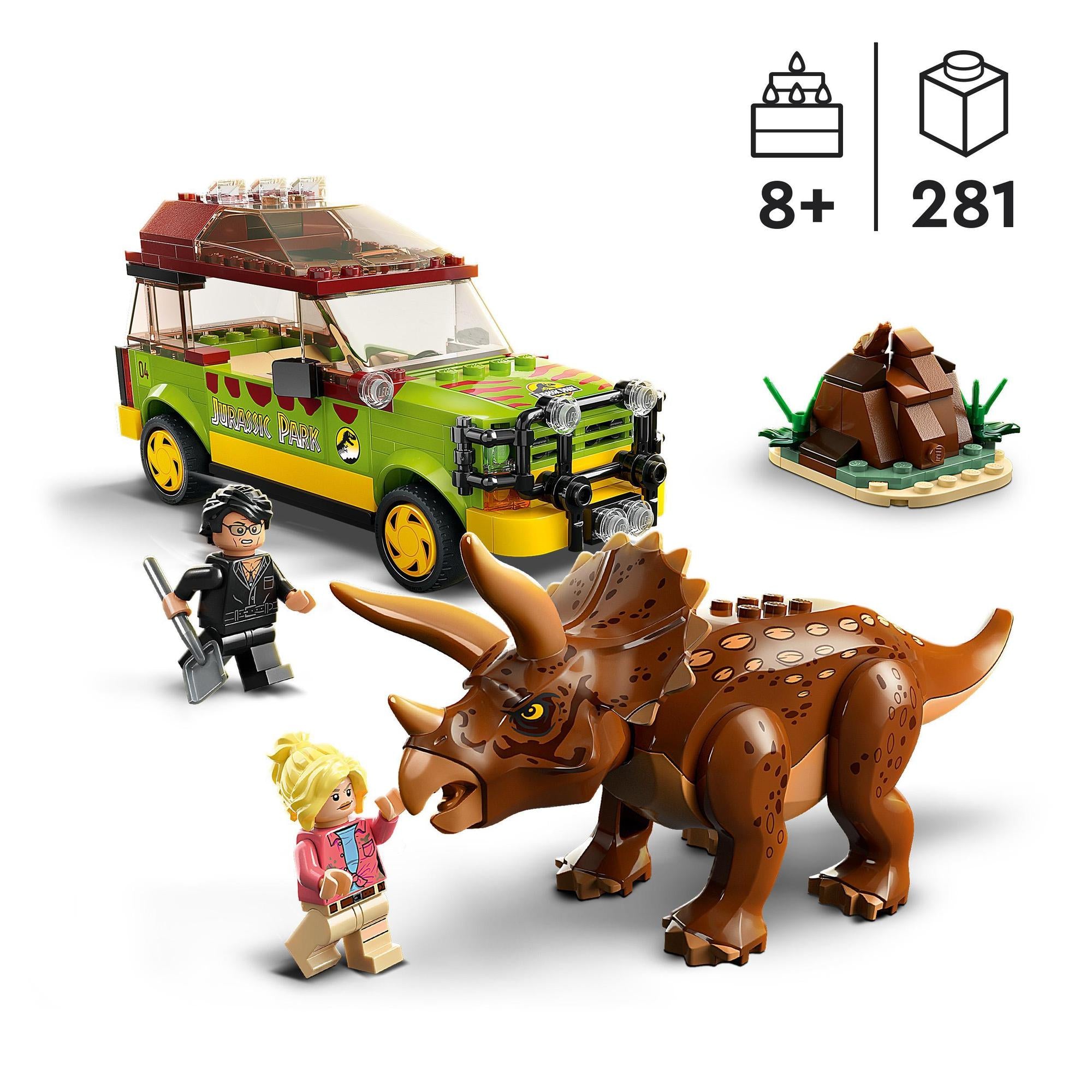 LEGO® | 76959 | Triceratops-Forschung