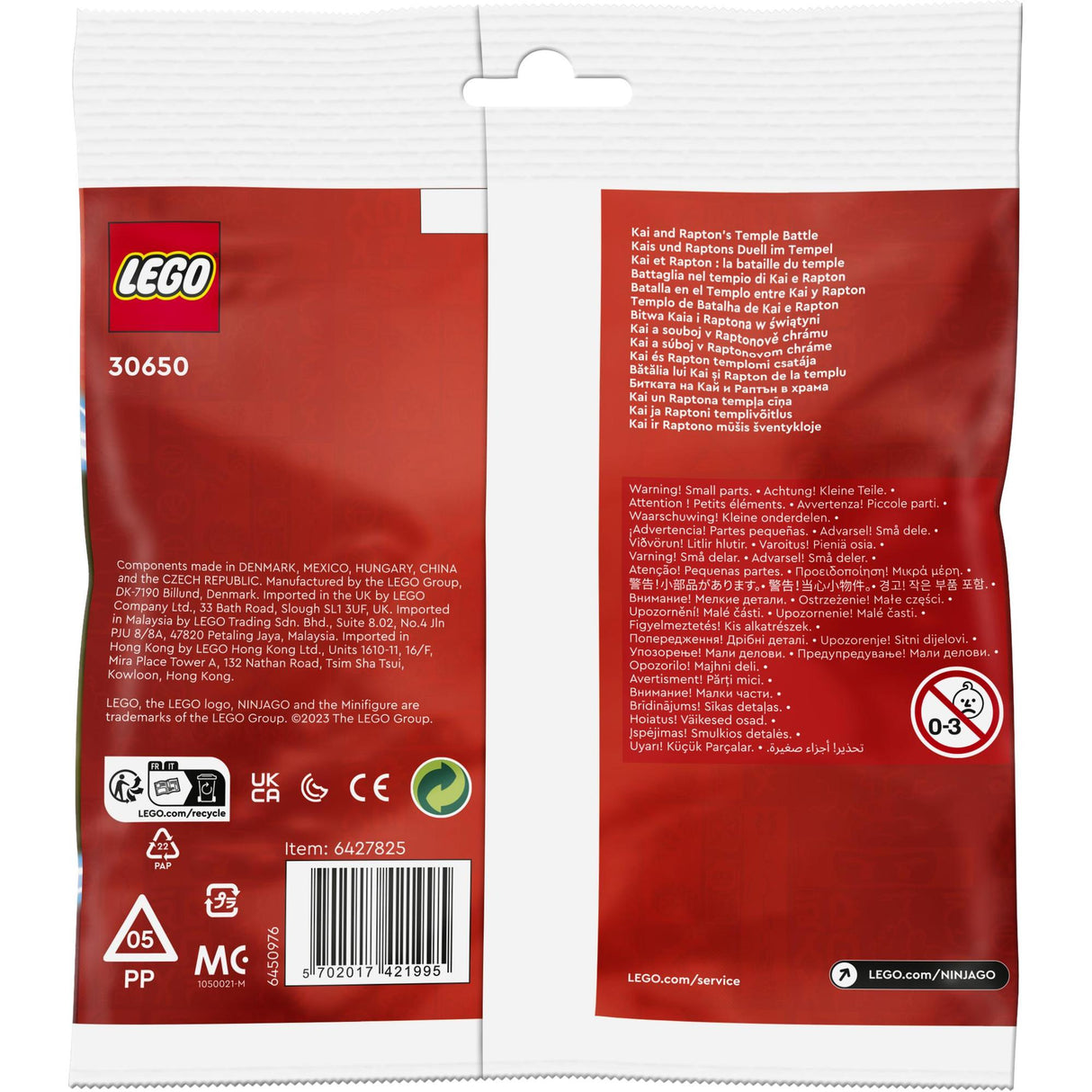 LEGO® | 30650 | Kais und Raptons Duell im Tempel