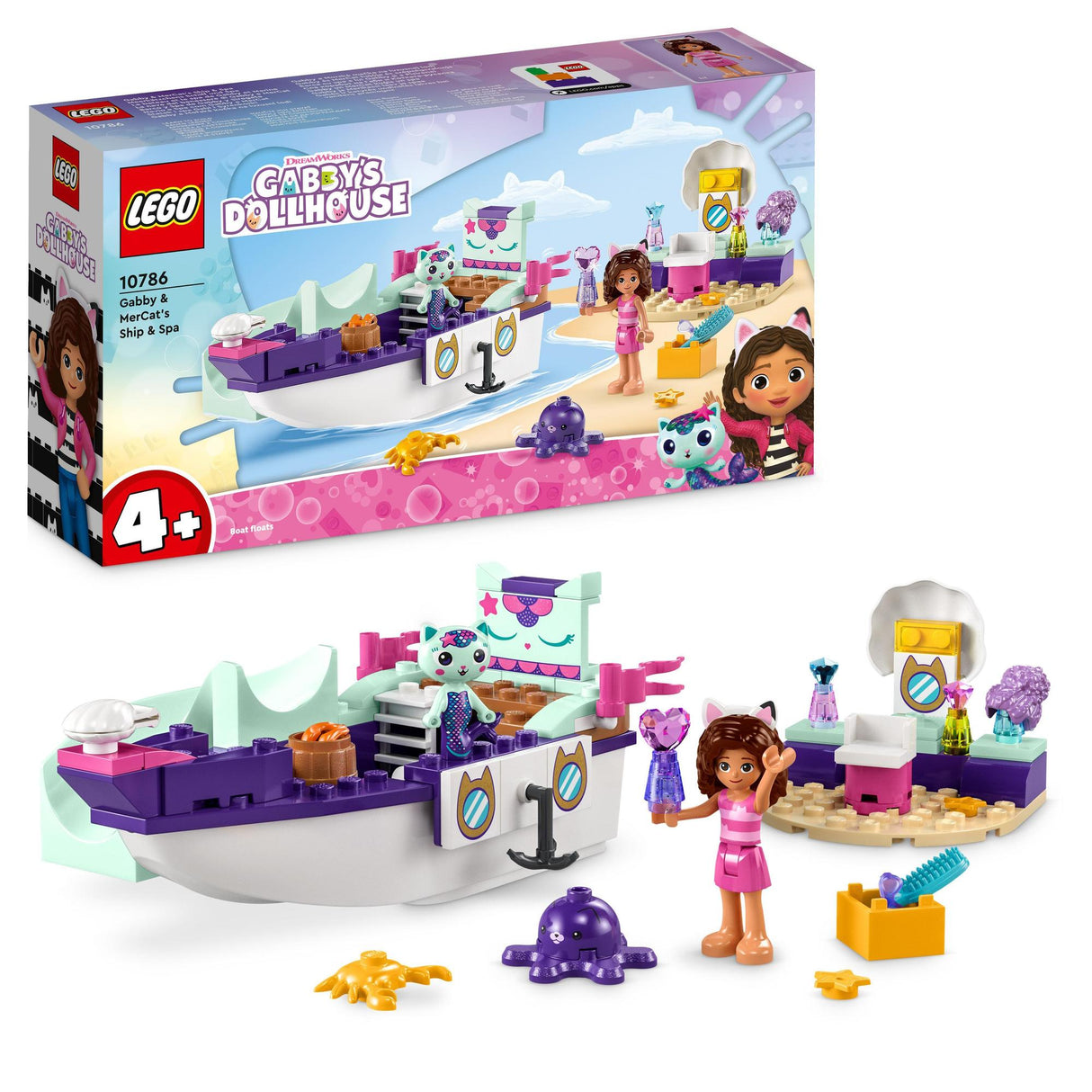 LEGO® | 10786 | Meerkätzchens Schiff und Spa