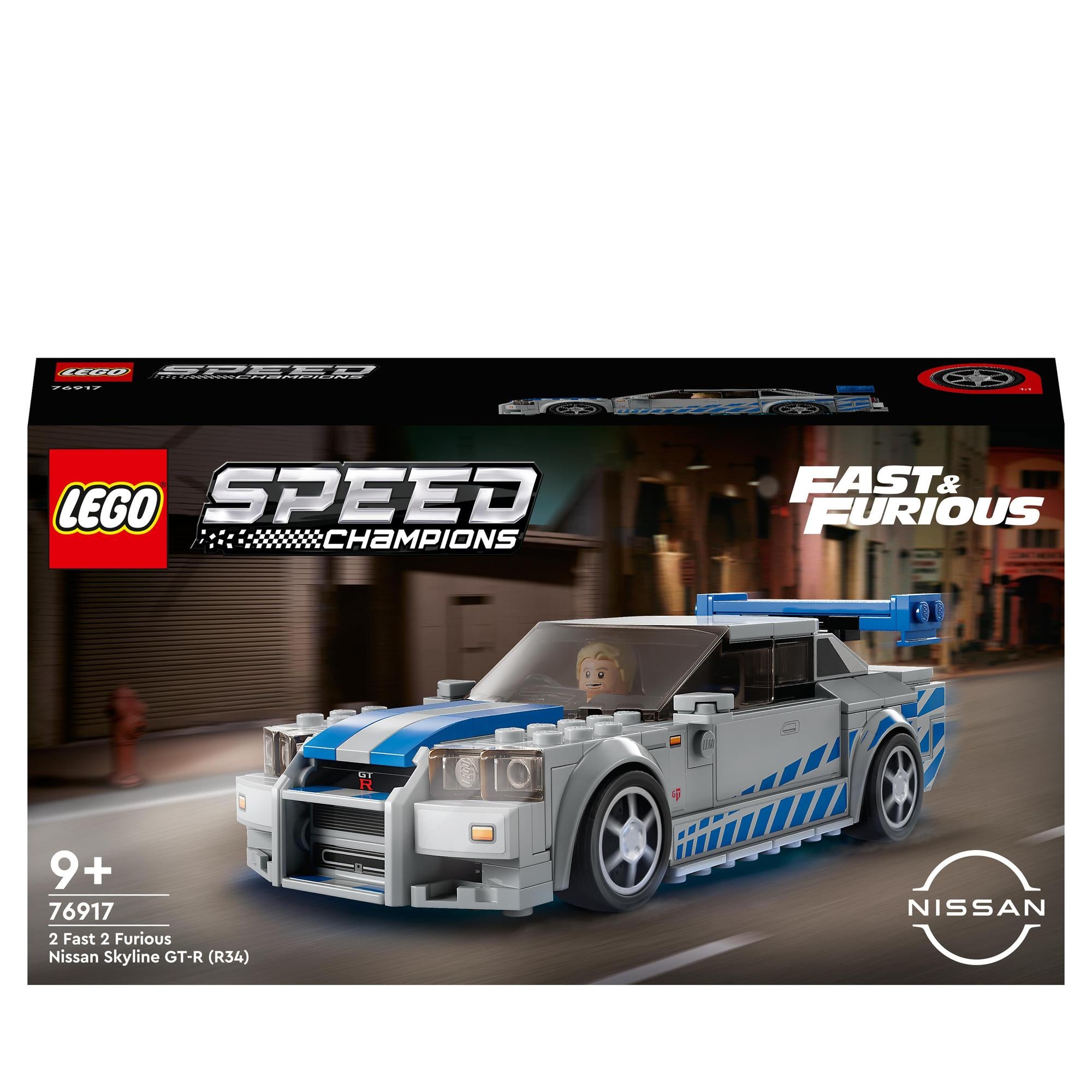 LEGO® | 76917 | 2 Fast 2 Furious – Nissan Skyline GT-R (R34)