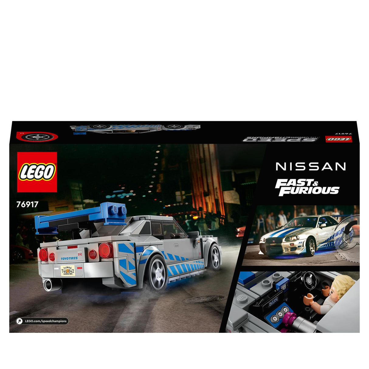 LEGO® | 76917 | 2 Fast 2 Furious – Nissan Skyline GT-R (R34)