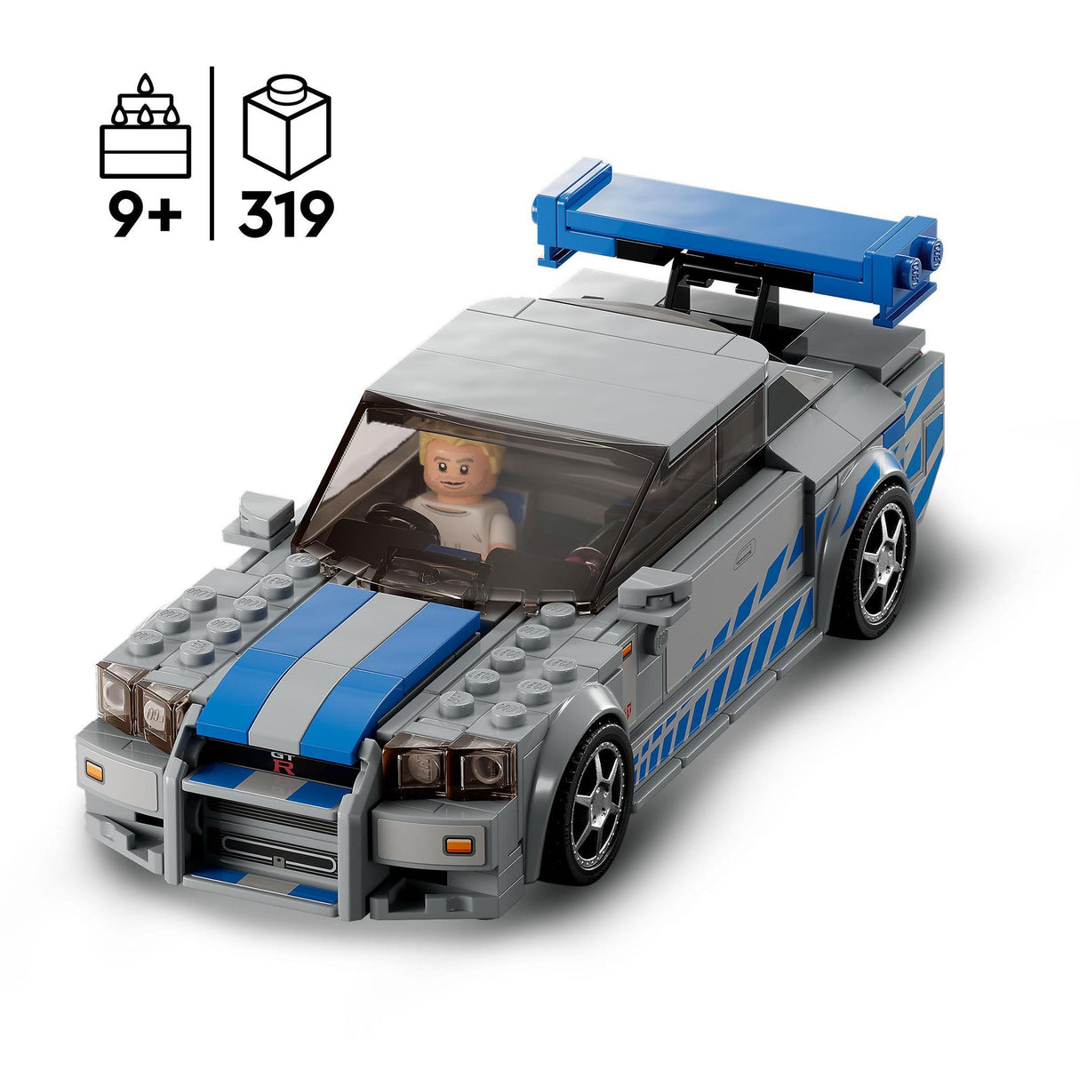 LEGO® | 76917 | 2 Fast 2 Furious – Nissan Skyline GT-R (R34)
