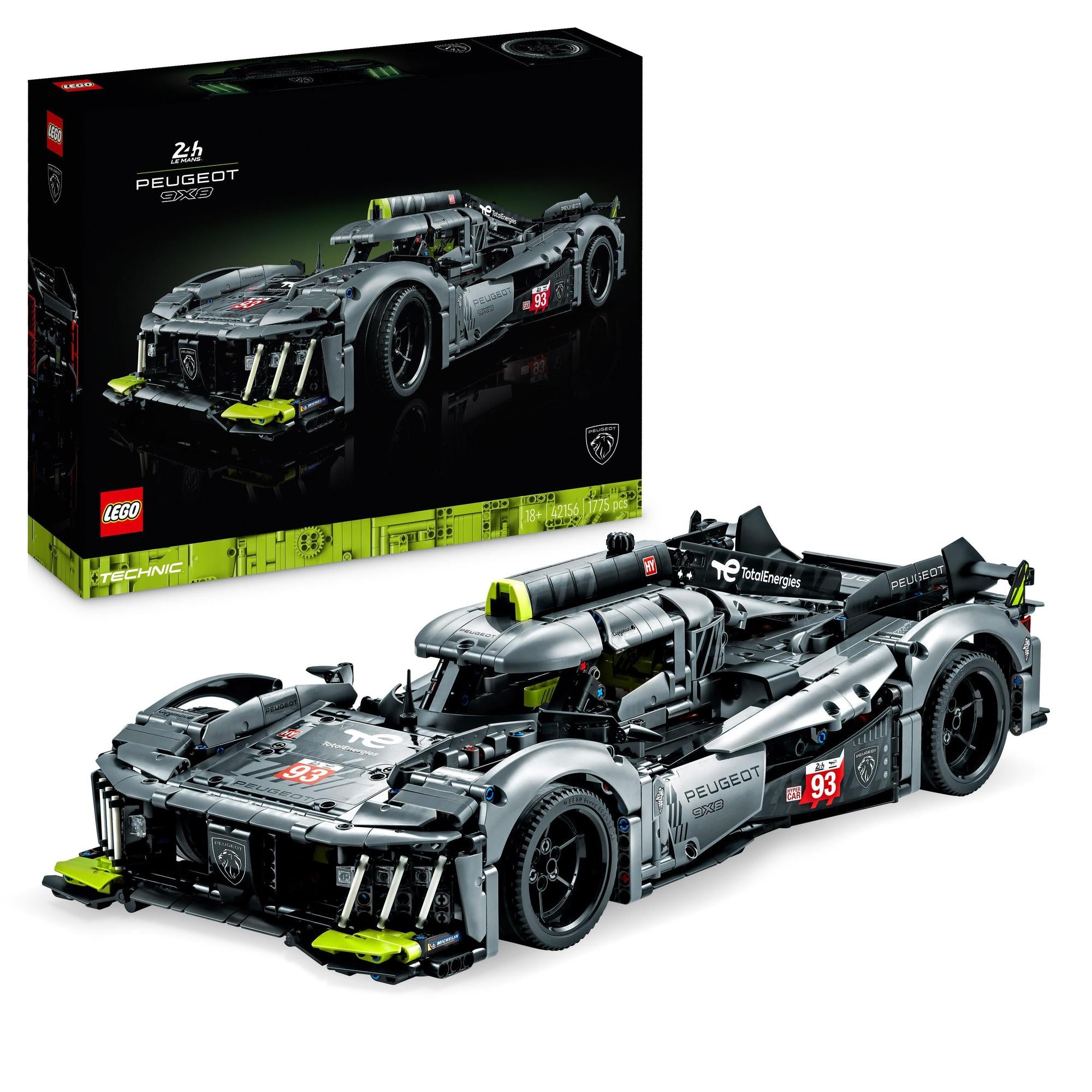 LEGO® | 42156 | PEUGEOT 9X8 24H Le Mans Hybrid Hypercar